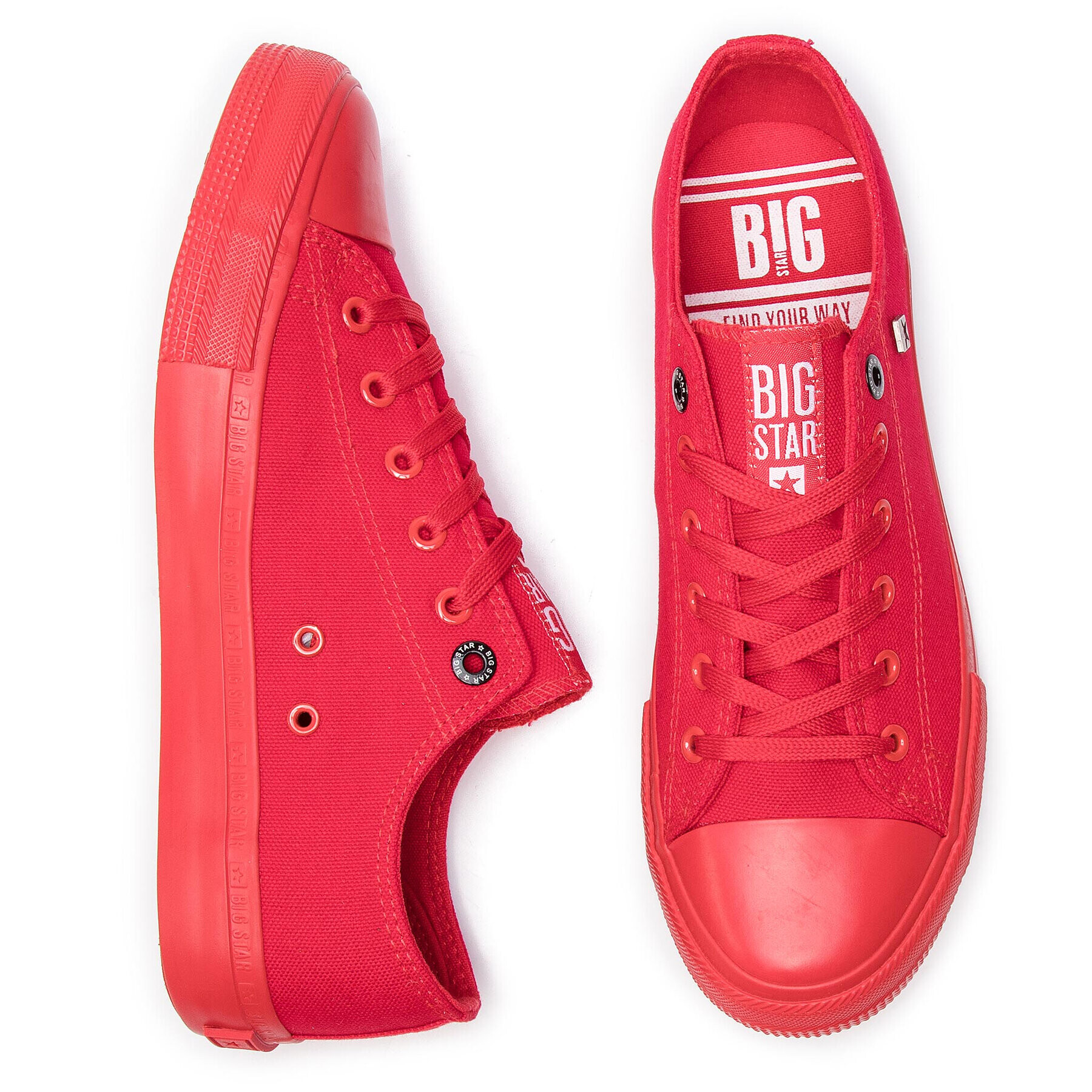 Big Star Shoes Кецове AA174007SS19 Червен - Pepit.bg