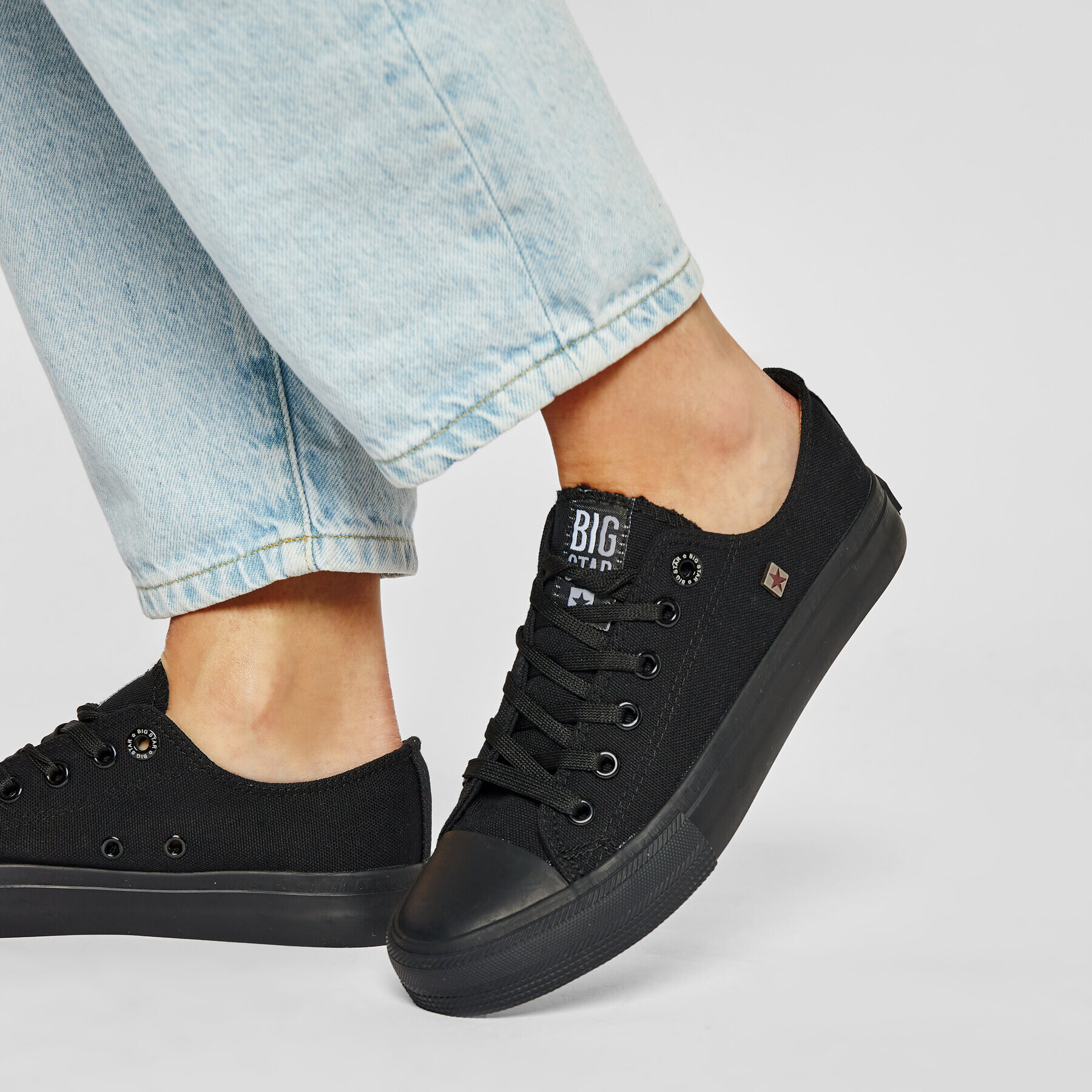Big Star Shoes Кецове AA274009 Черен - Pepit.bg