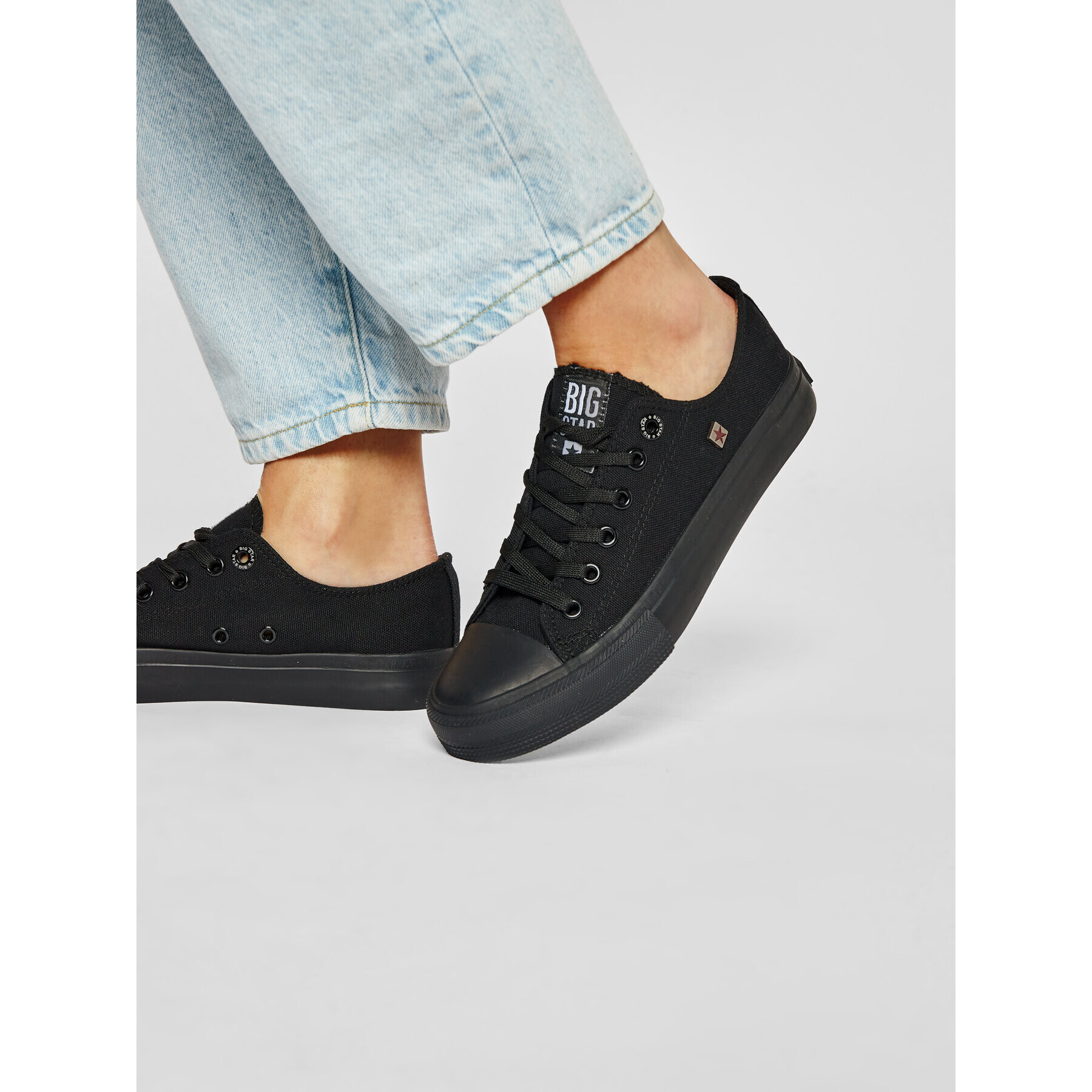 Big Star Shoes Кецове AA274009 Черен - Pepit.bg