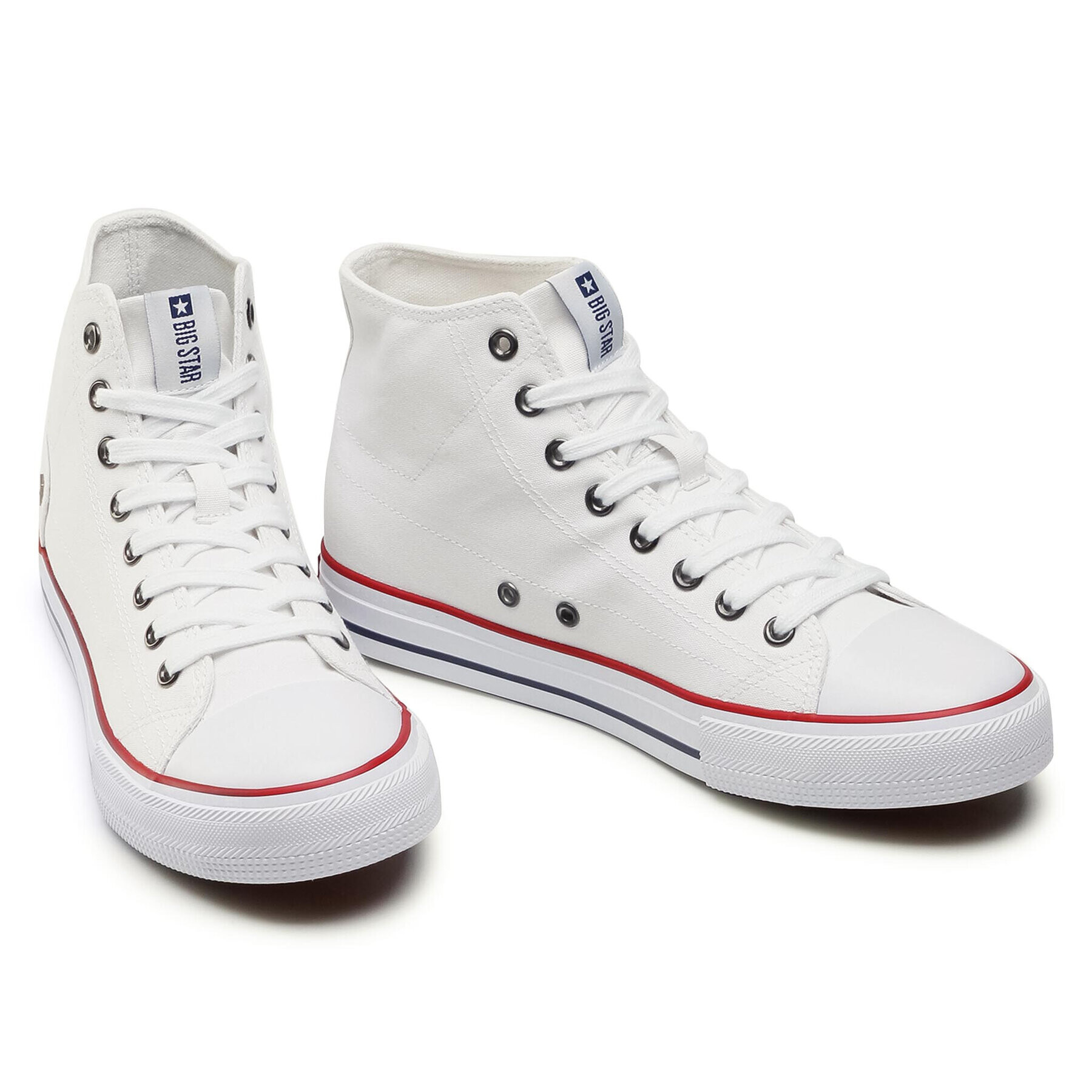 Big Star Shoes Кецове DD174251 Бял - Pepit.bg