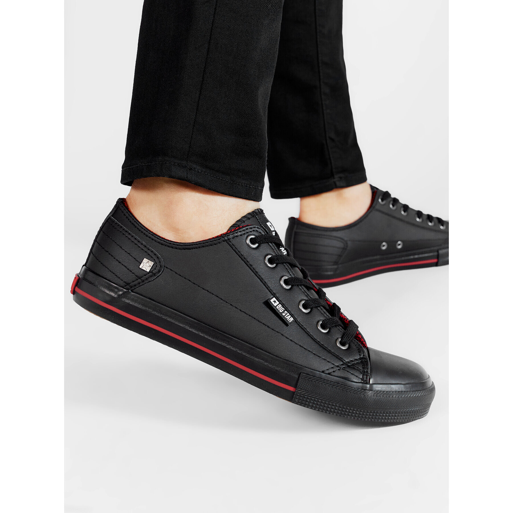 Big Star Shoes Кецове DD174259 Черен - Pepit.bg