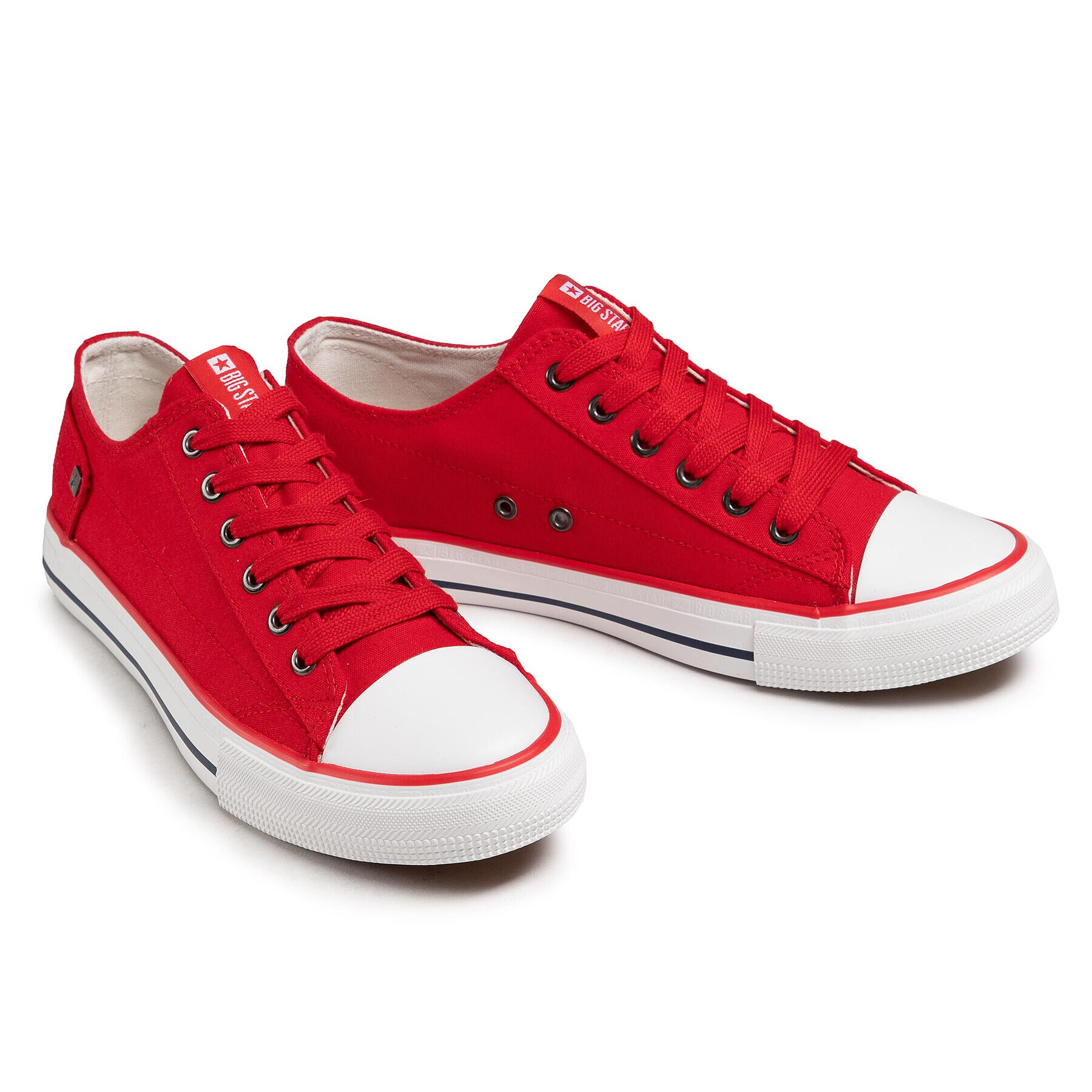 Big Star Shoes Кецове DD174274 Червен - Pepit.bg