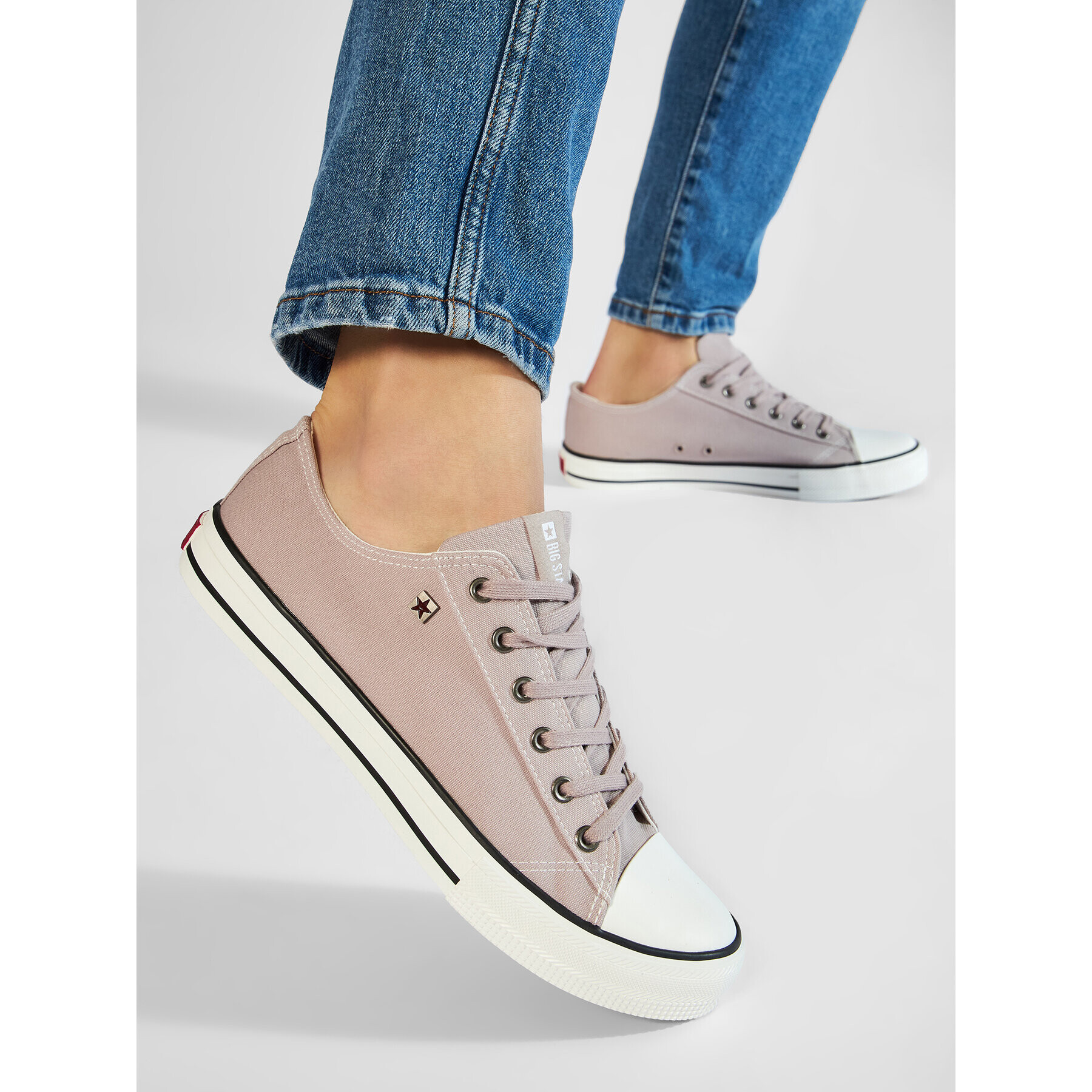 Big Star Shoes Кецове DD174501 Сив - Pepit.bg