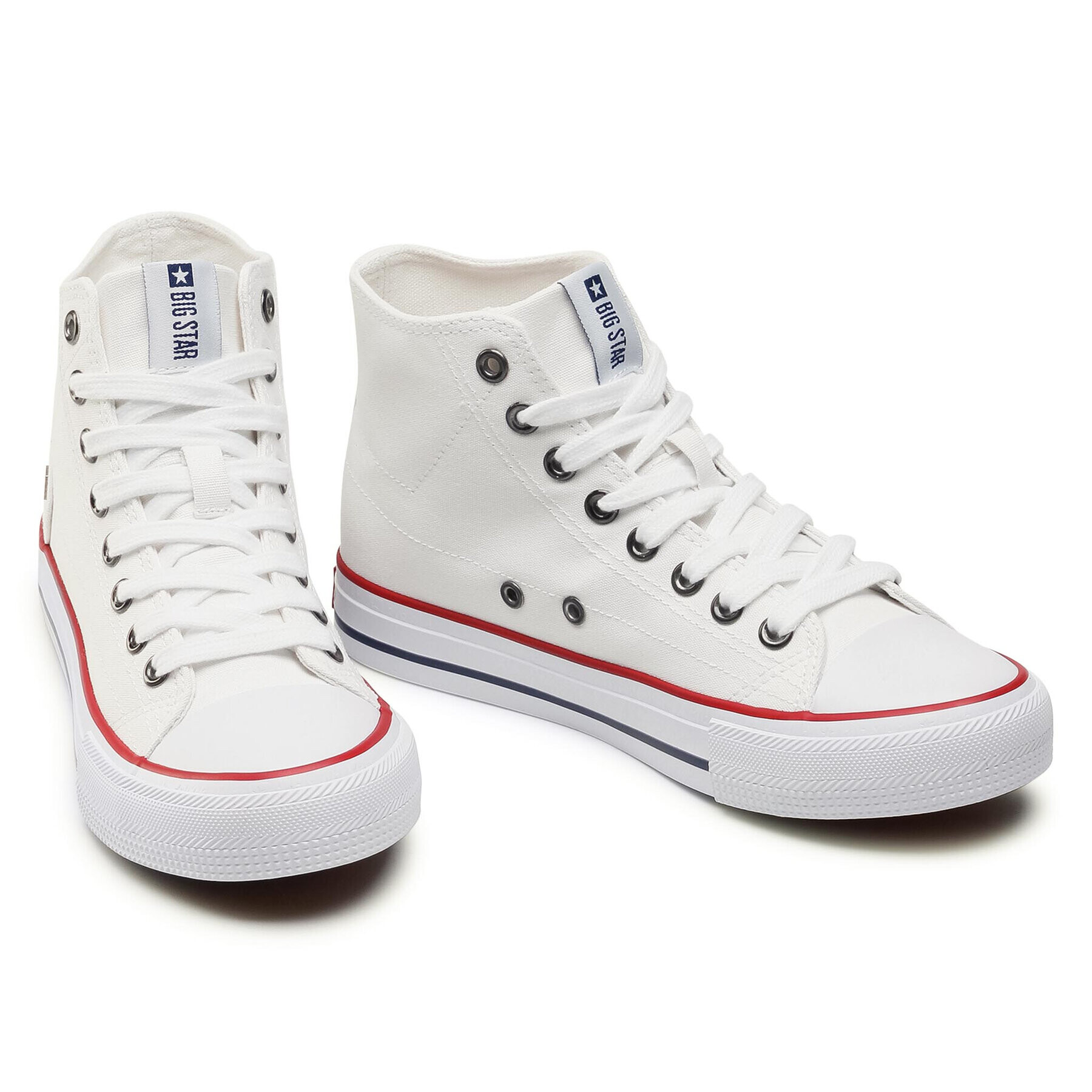 Big Star Shoes Кецове DD274332 Бял - Pepit.bg