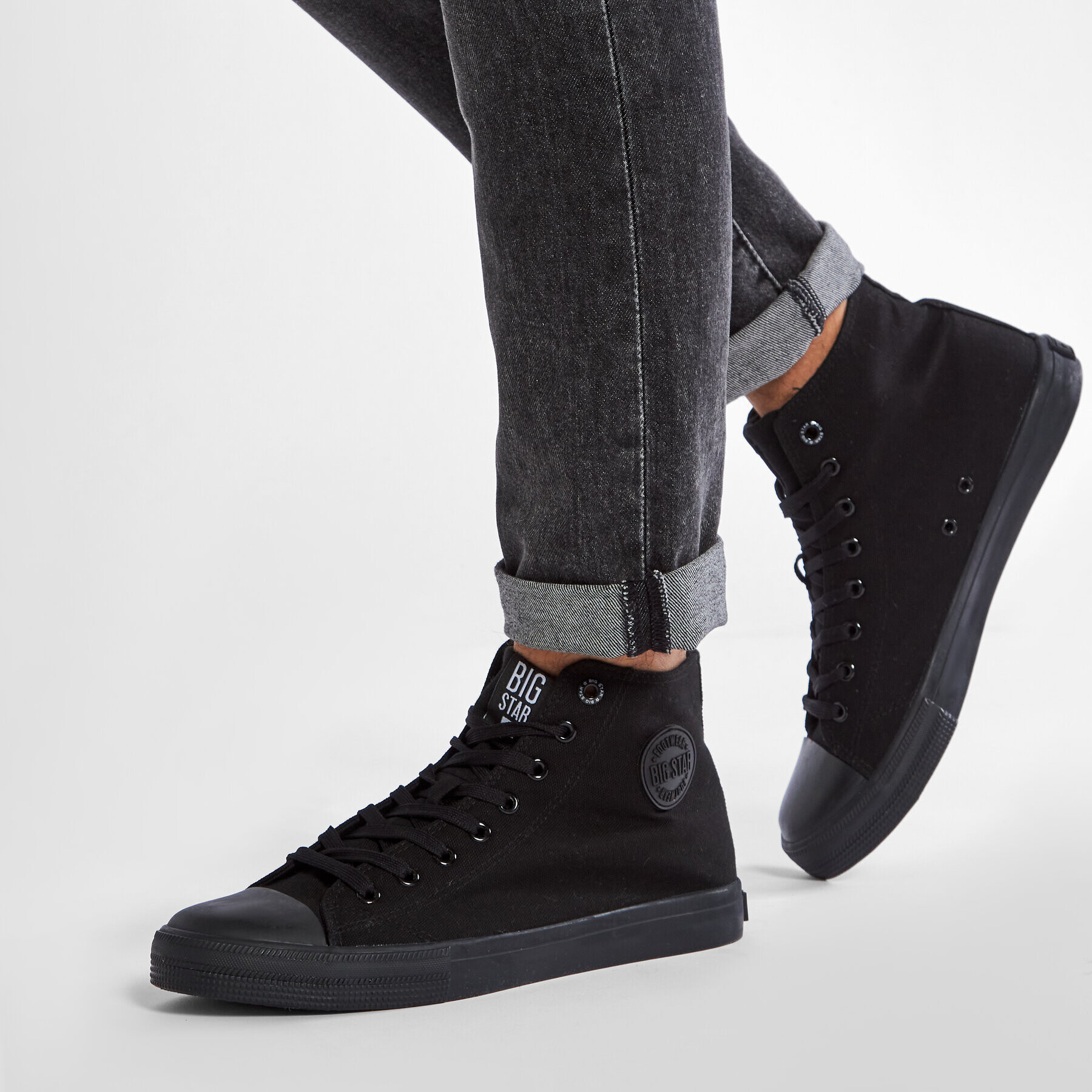 Big Star Shoes Кецове FF174550 Черен - Pepit.bg