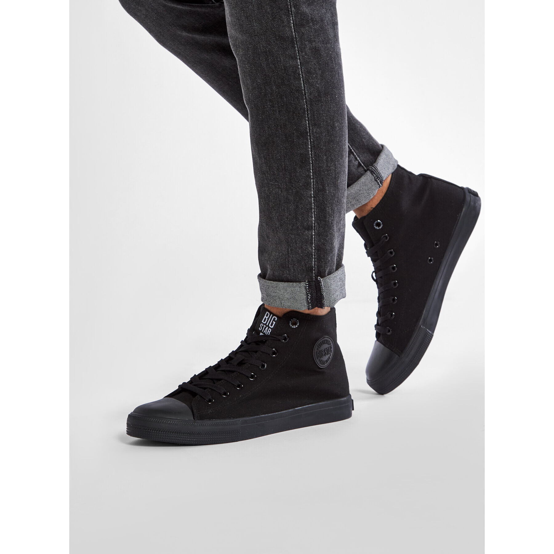 Big Star Shoes Кецове FF174550 Черен - Pepit.bg