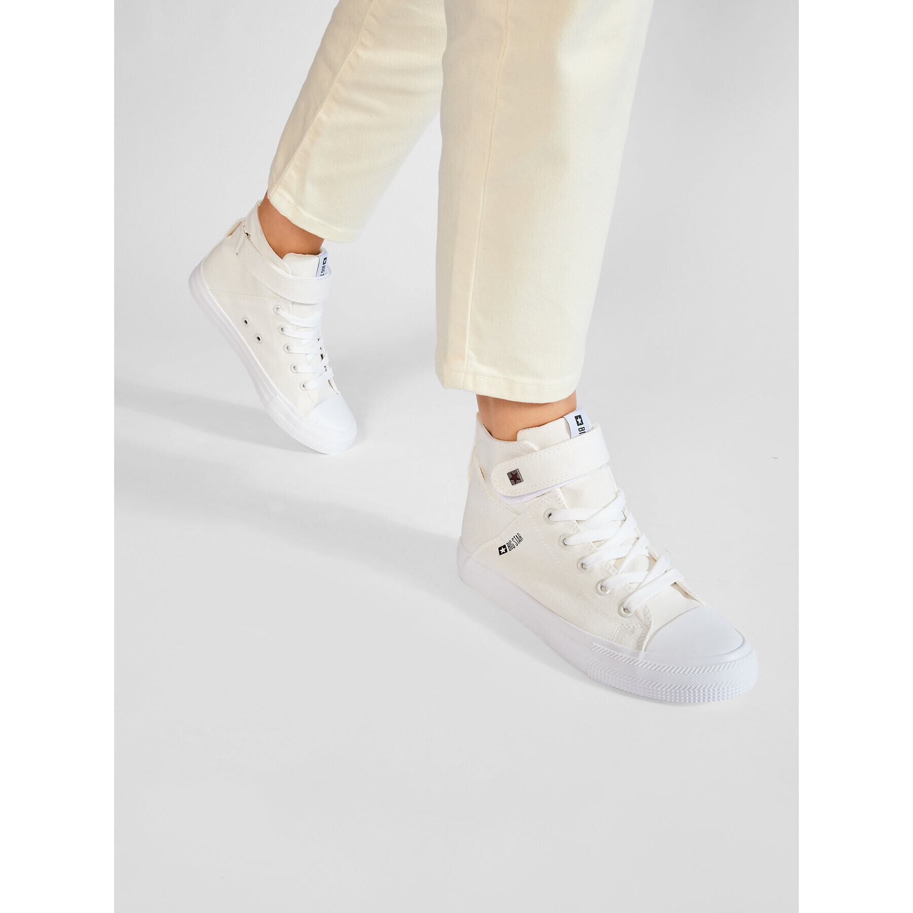 Big Star Shoes Кецове FF274579 Бял - Pepit.bg