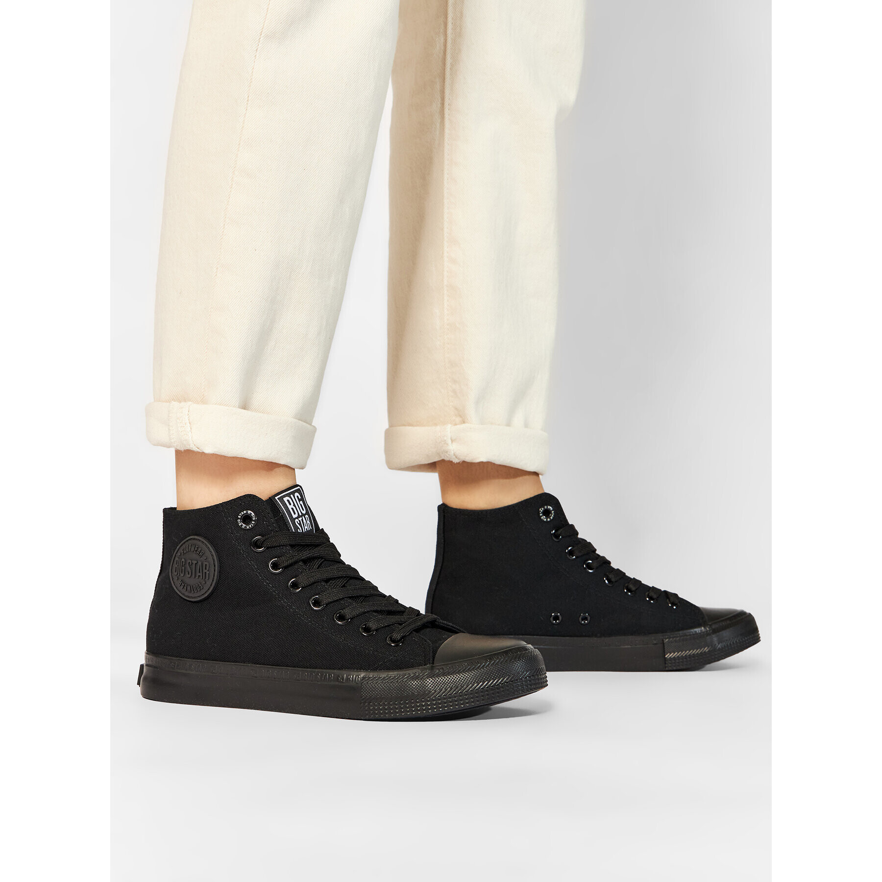 Big Star Shoes Кецове FF274A170 Черен - Pepit.bg