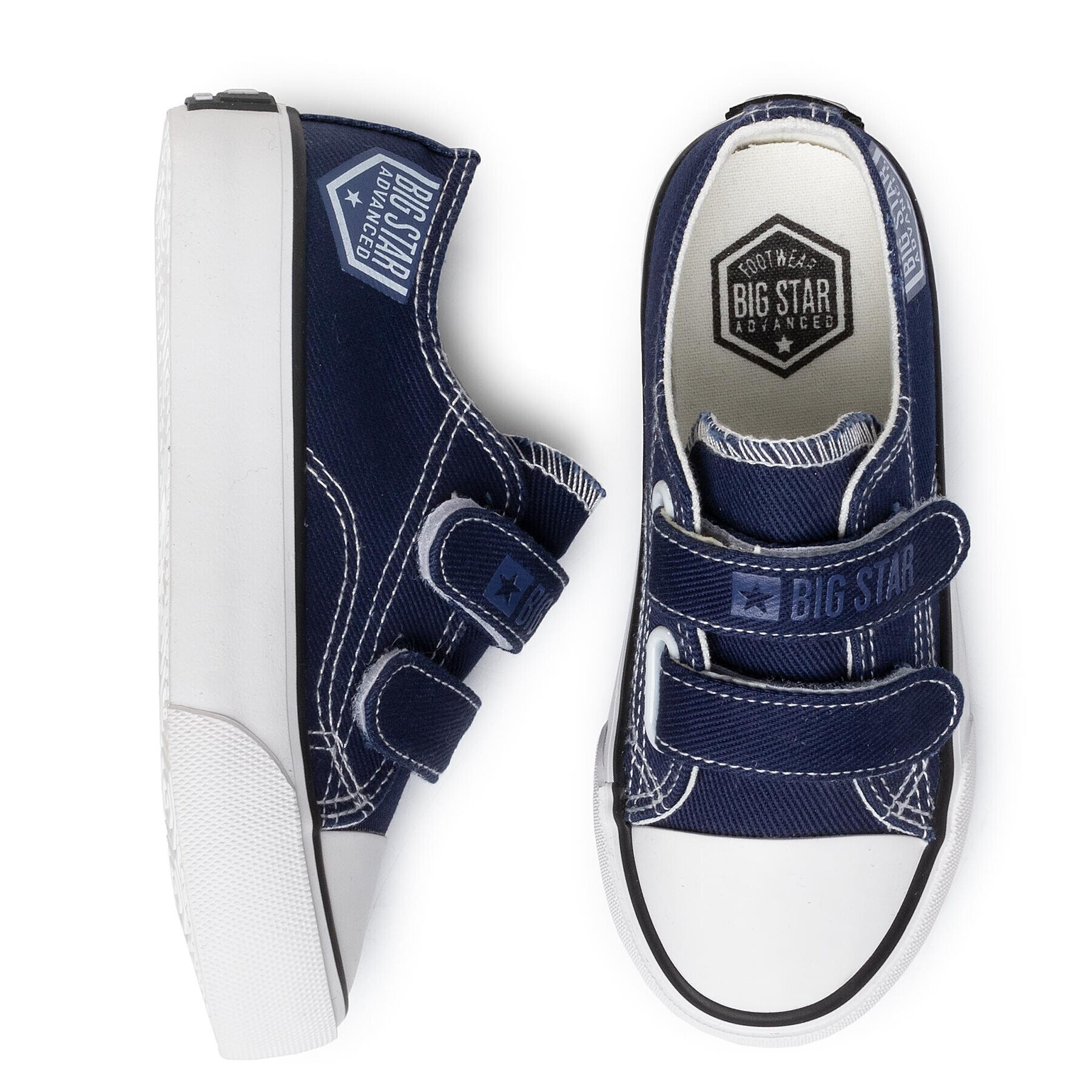 Big Star Shoes Кецове FF374064 Тъмносин - Pepit.bg