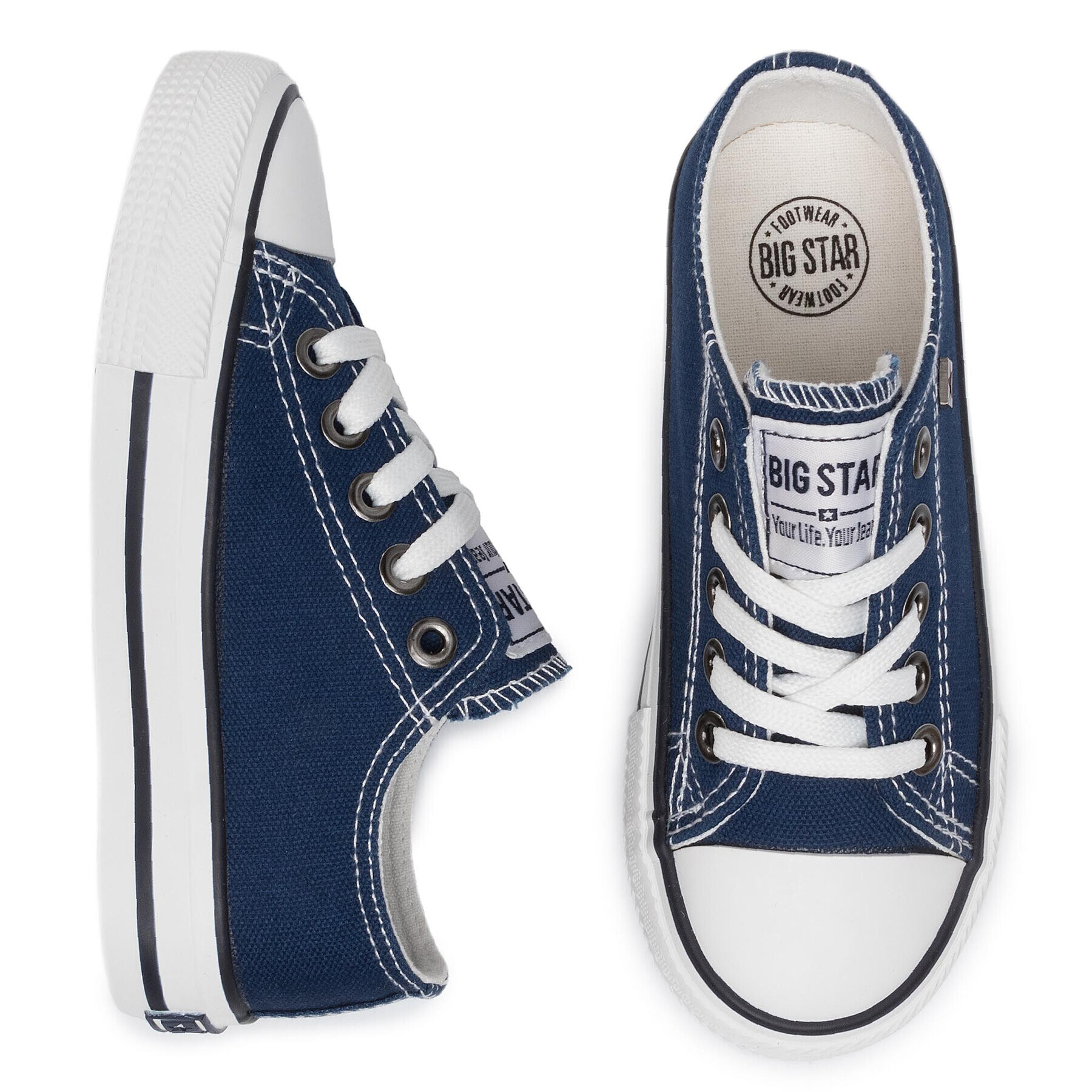 Big Star Shoes Кецове FF374202 403 Тъмносин - Pepit.bg