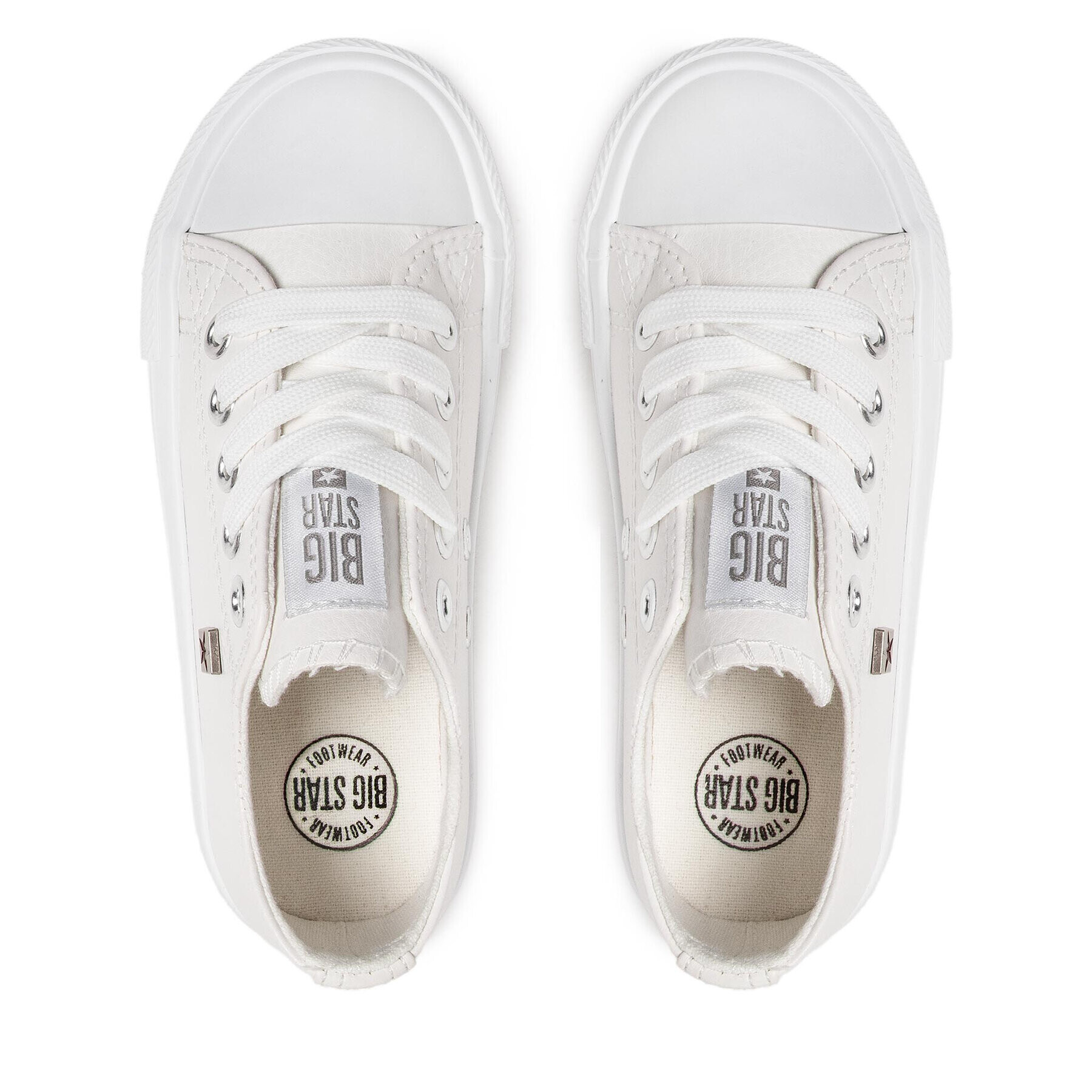 Big Star Shoes Кецове FF374300 Бял - Pepit.bg