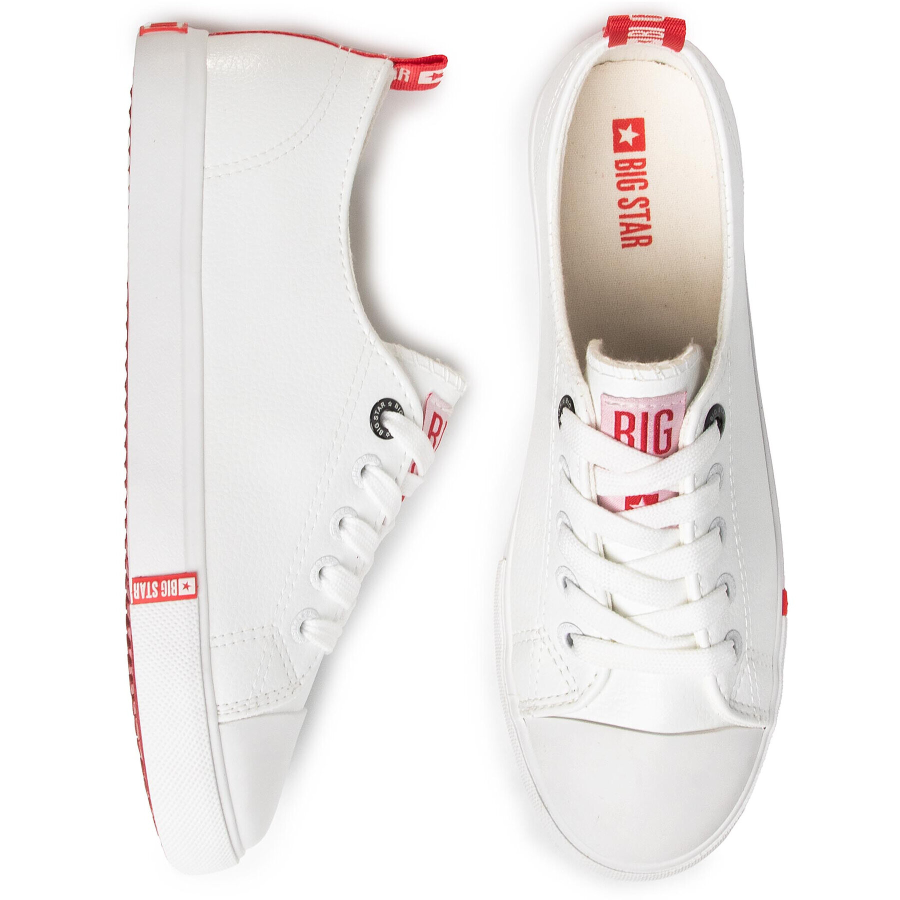 Big Star Shoes Кецове GG274005 Бял - Pepit.bg