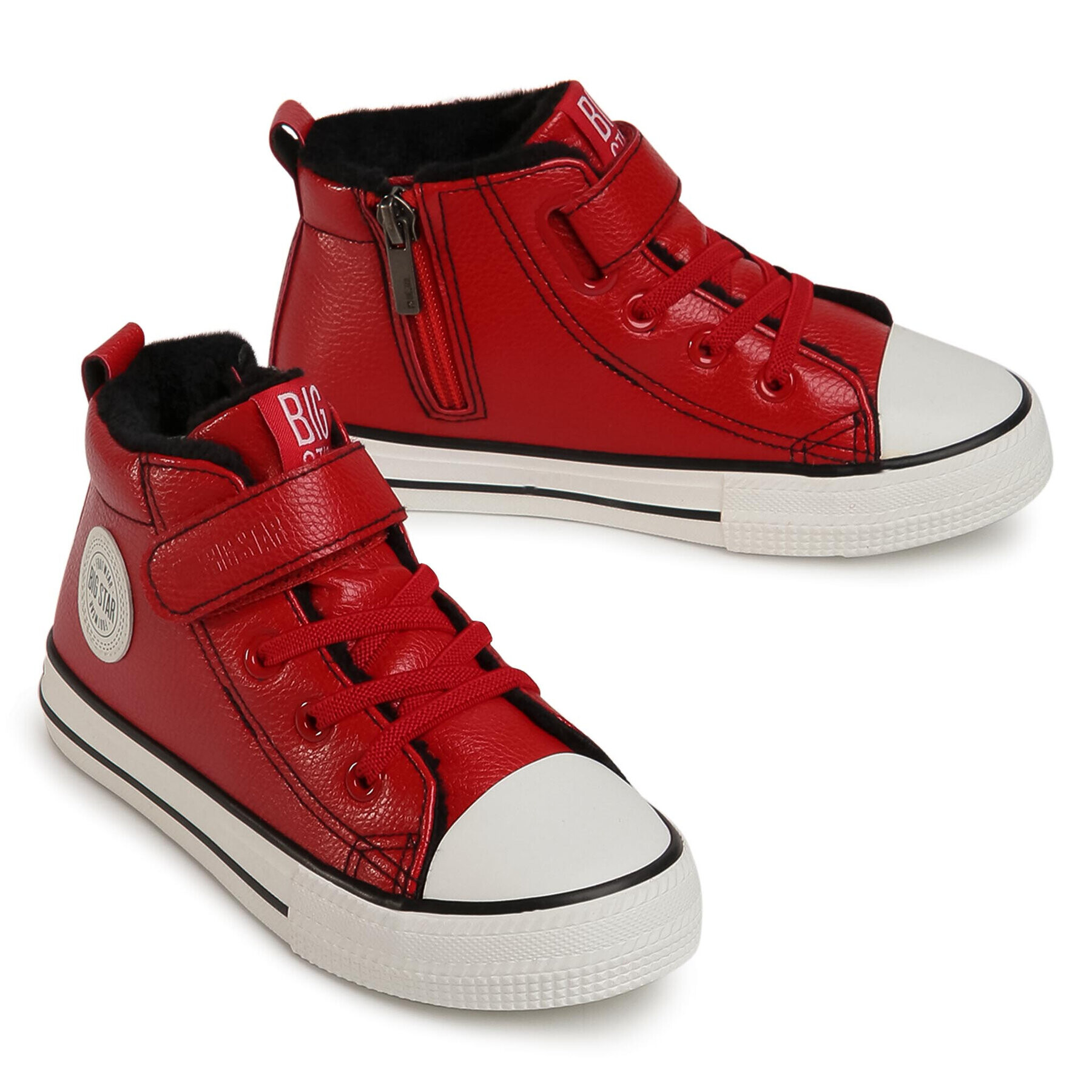 Big Star Shoes Кецове GG374034 Червен - Pepit.bg