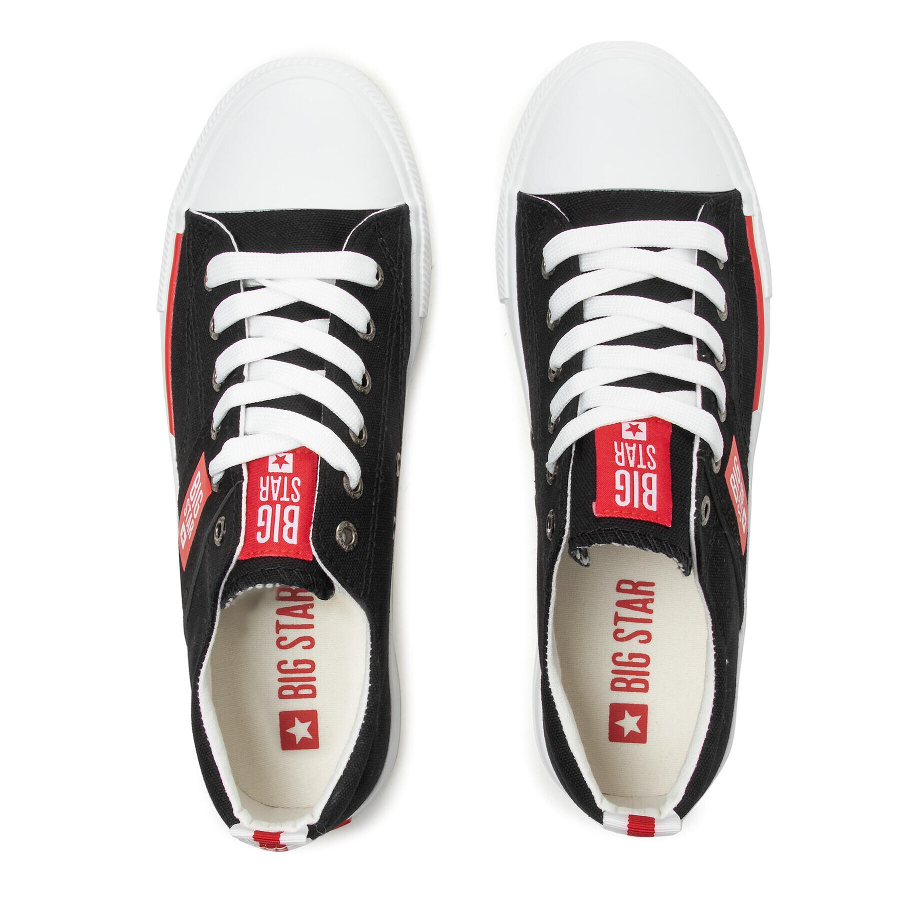 Big Star Shoes Кецове HH174039 Черен - Pepit.bg
