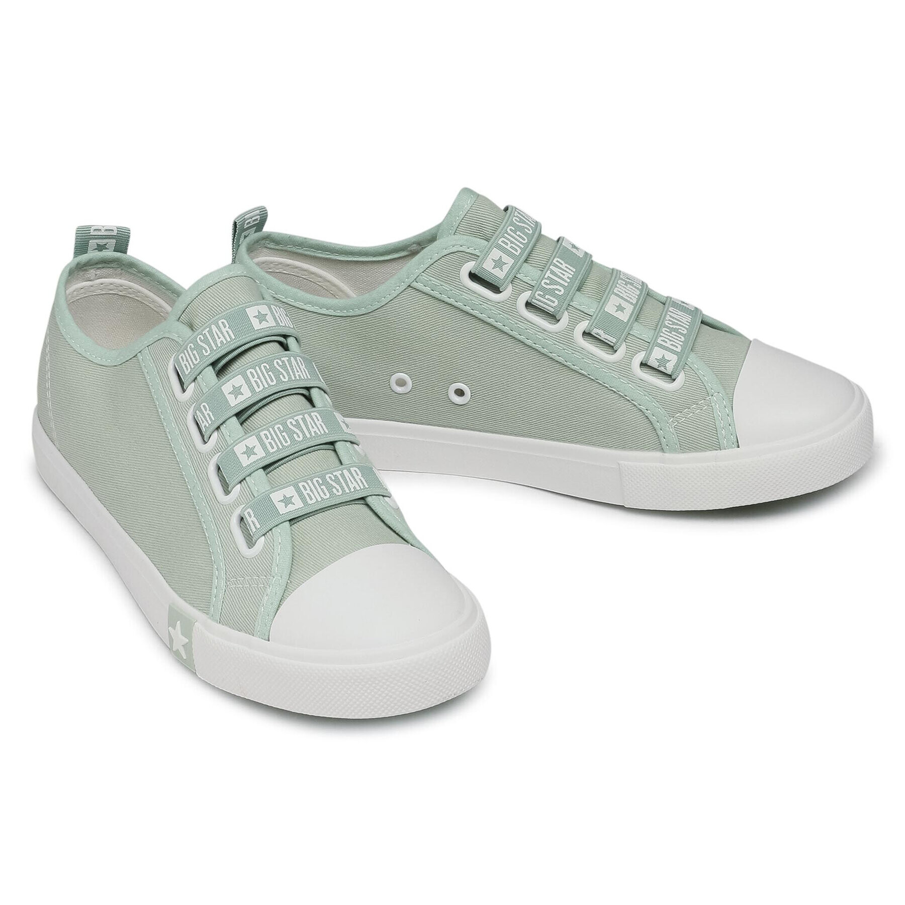 Big Star Shoes Кецове HH274097 Зелен - Pepit.bg