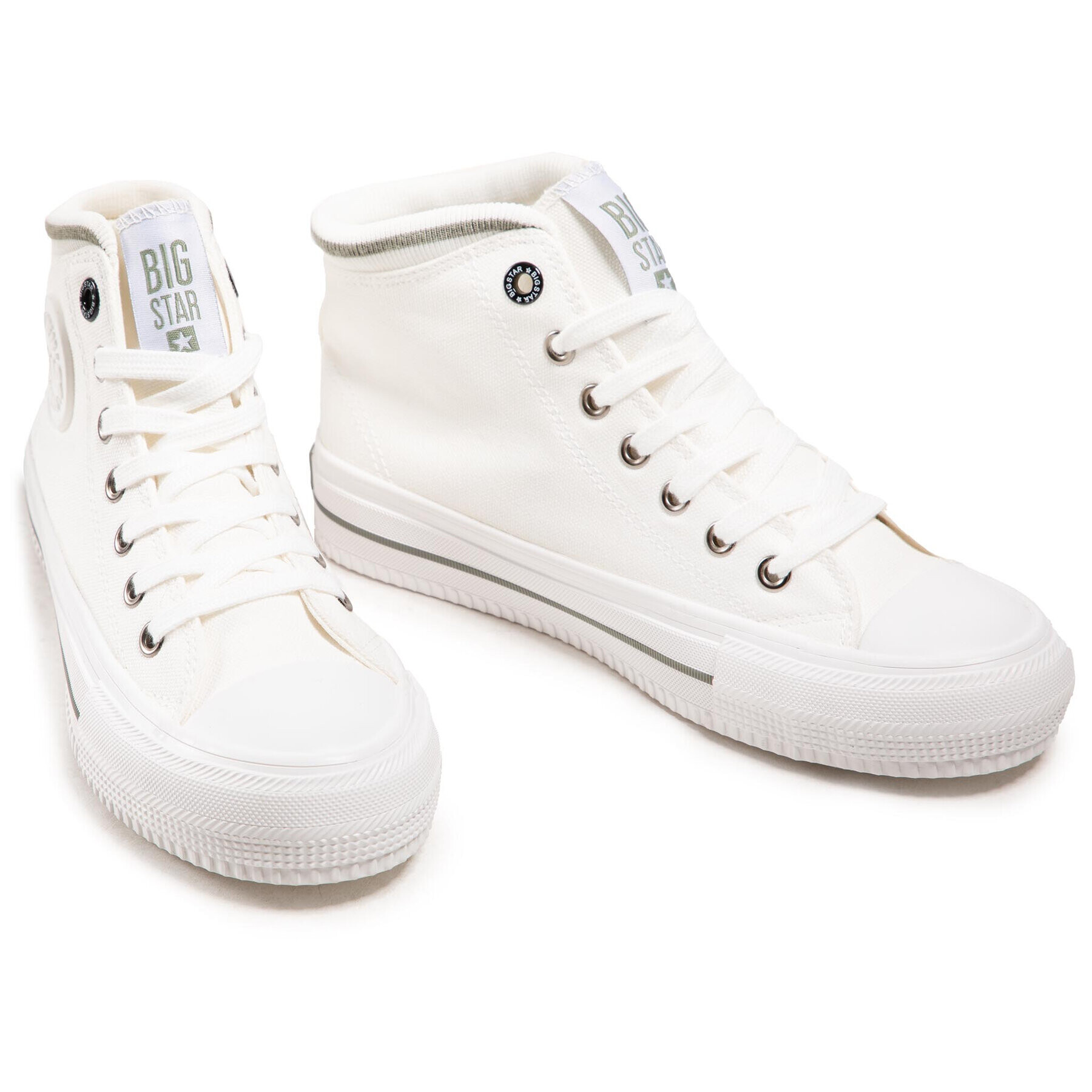 Big Star Shoes Кецове HH274149 Бял - Pepit.bg