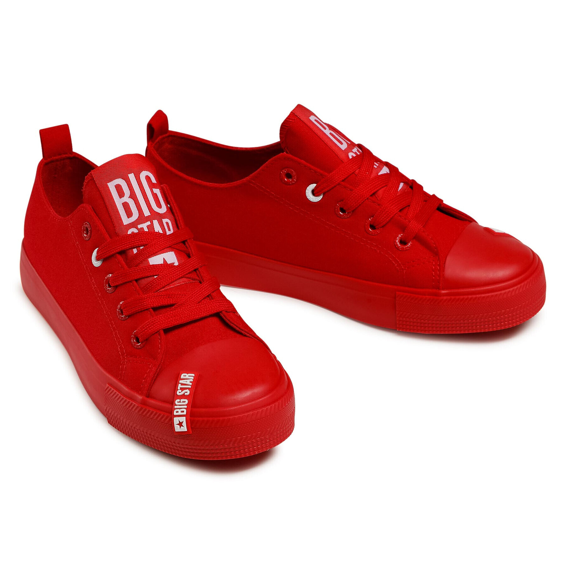 Big Star Shoes Кецове HH274677 Червен - Pepit.bg