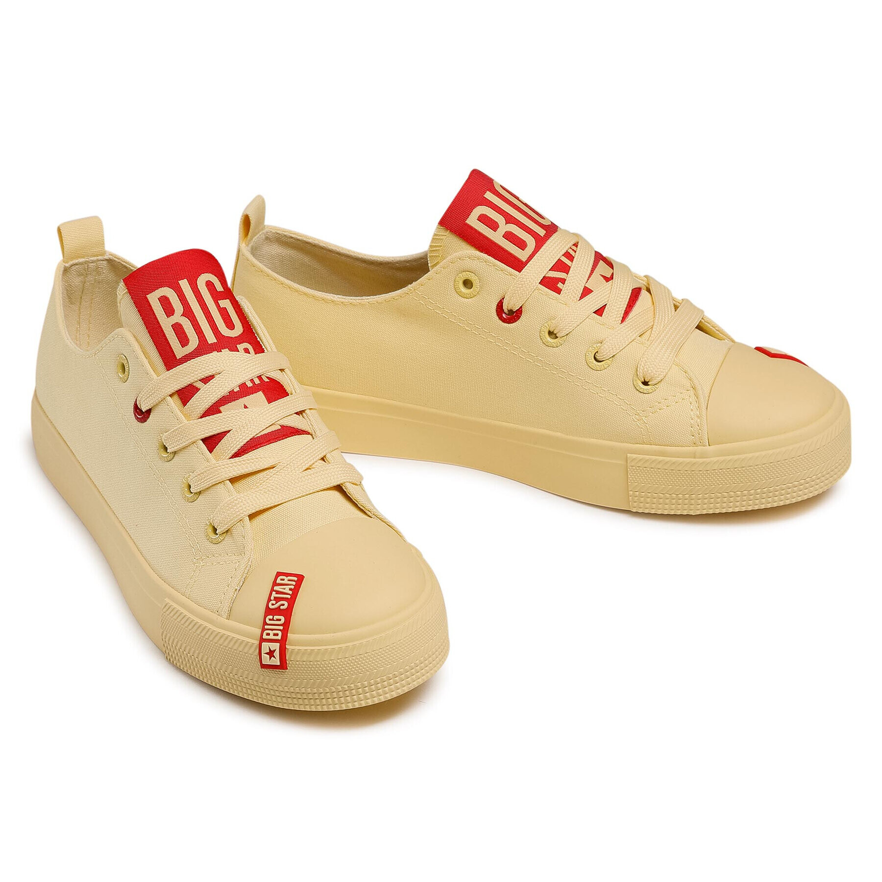 Big Star Shoes Кецове HH274680 Жълт - Pepit.bg