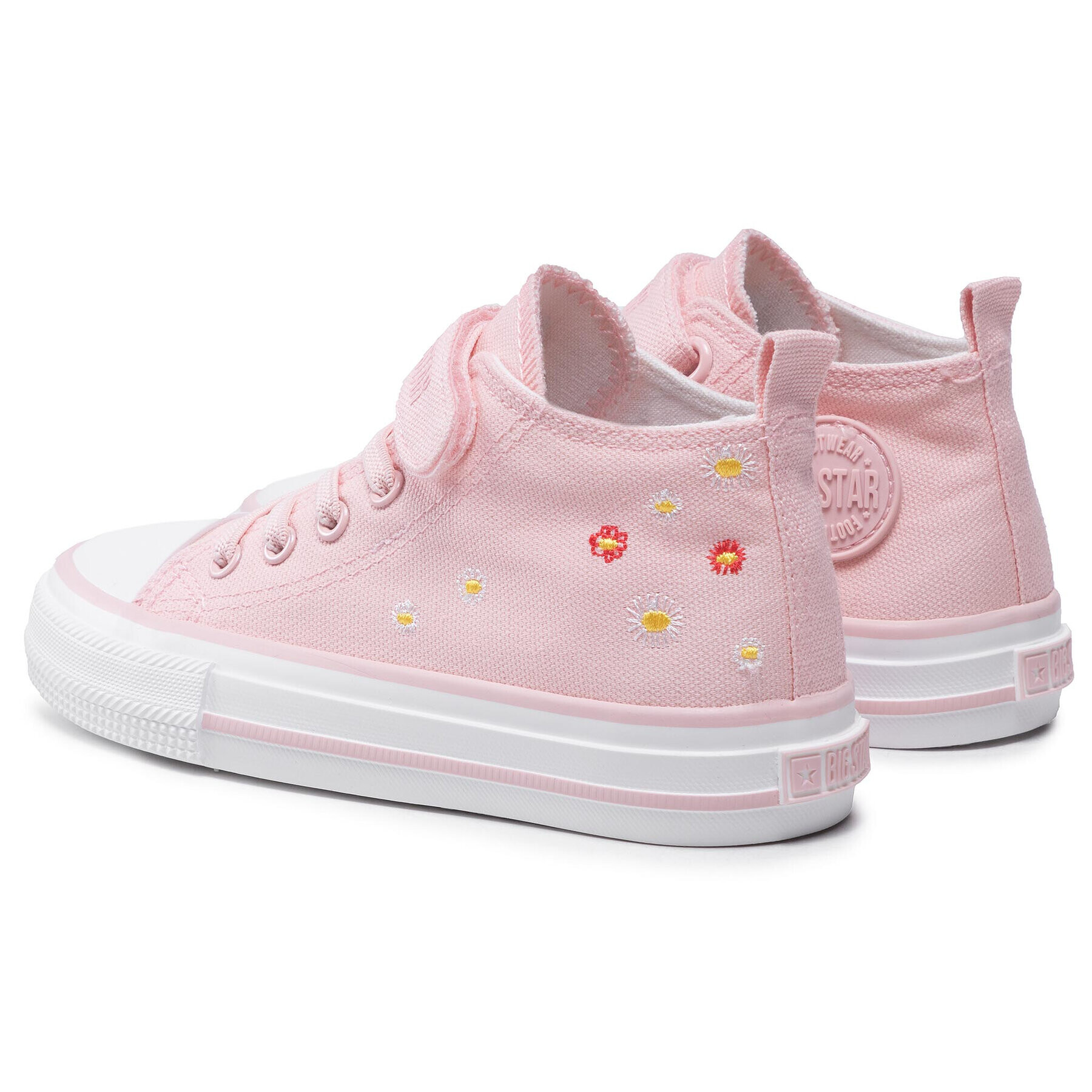 Big Star Shoes Кецове HH374080 Розов - Pepit.bg