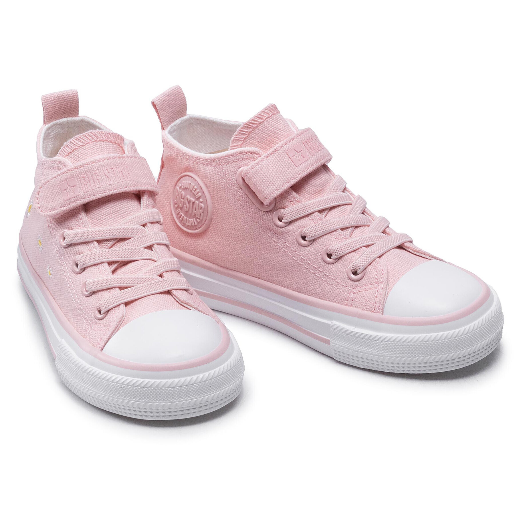 Big Star Shoes Кецове HH374080 Розов - Pepit.bg