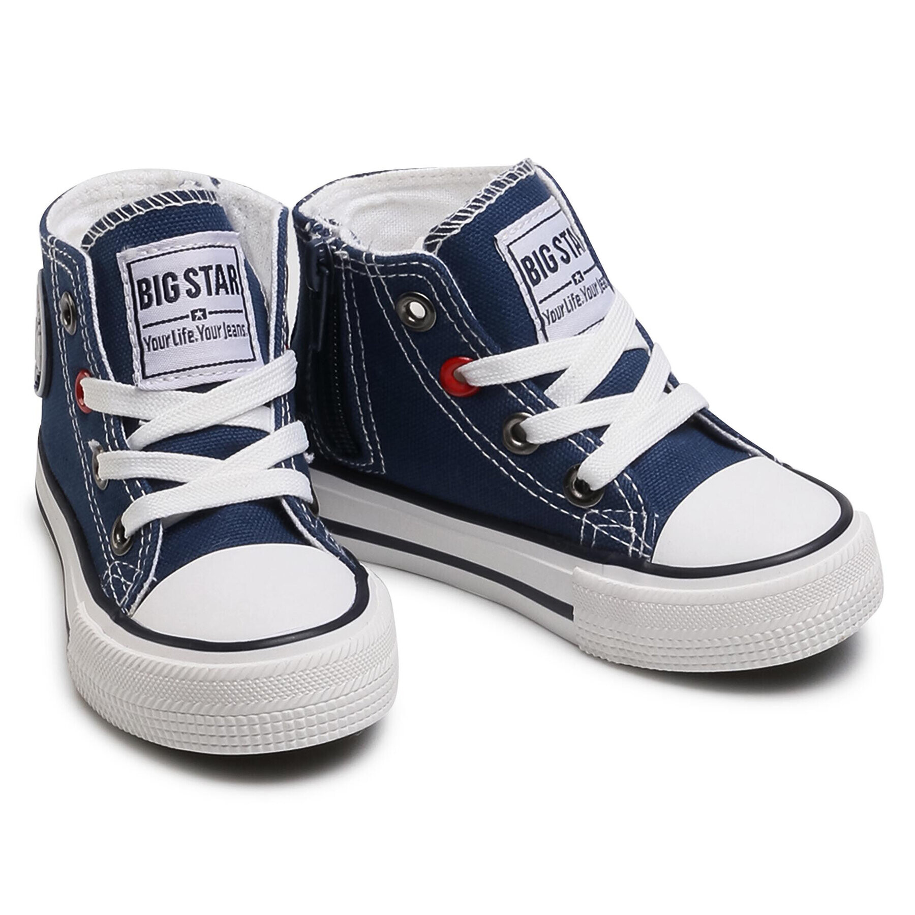 Big Star Shoes Кецове HH374085 Тъмносин - Pepit.bg