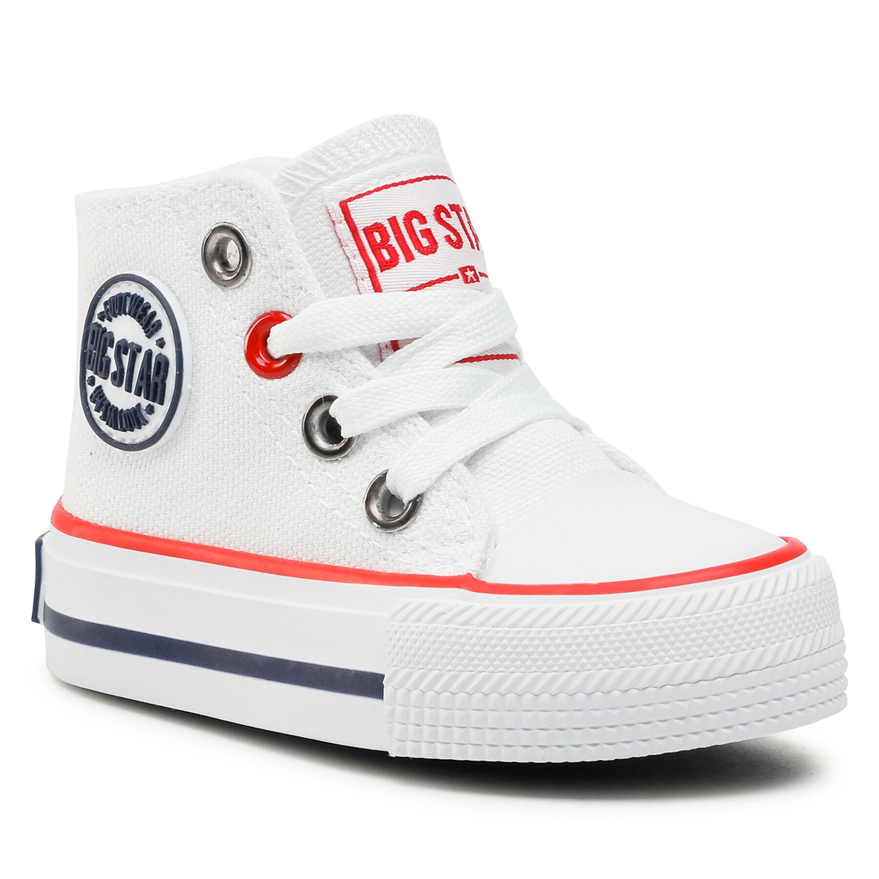 Big Star Shoes Кецове HH374187 Бял - Pepit.bg