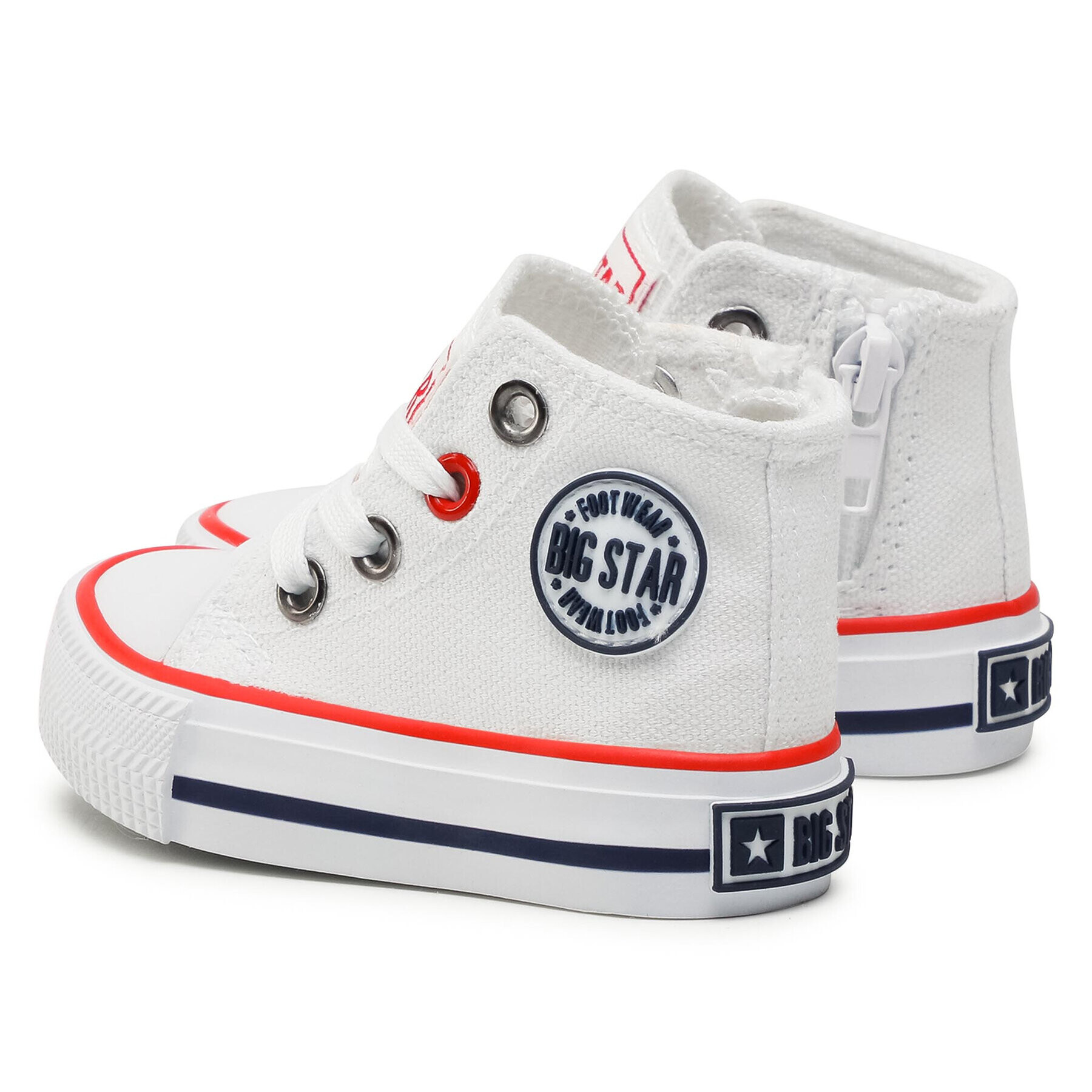 Big Star Shoes Кецове HH374187 Бял - Pepit.bg