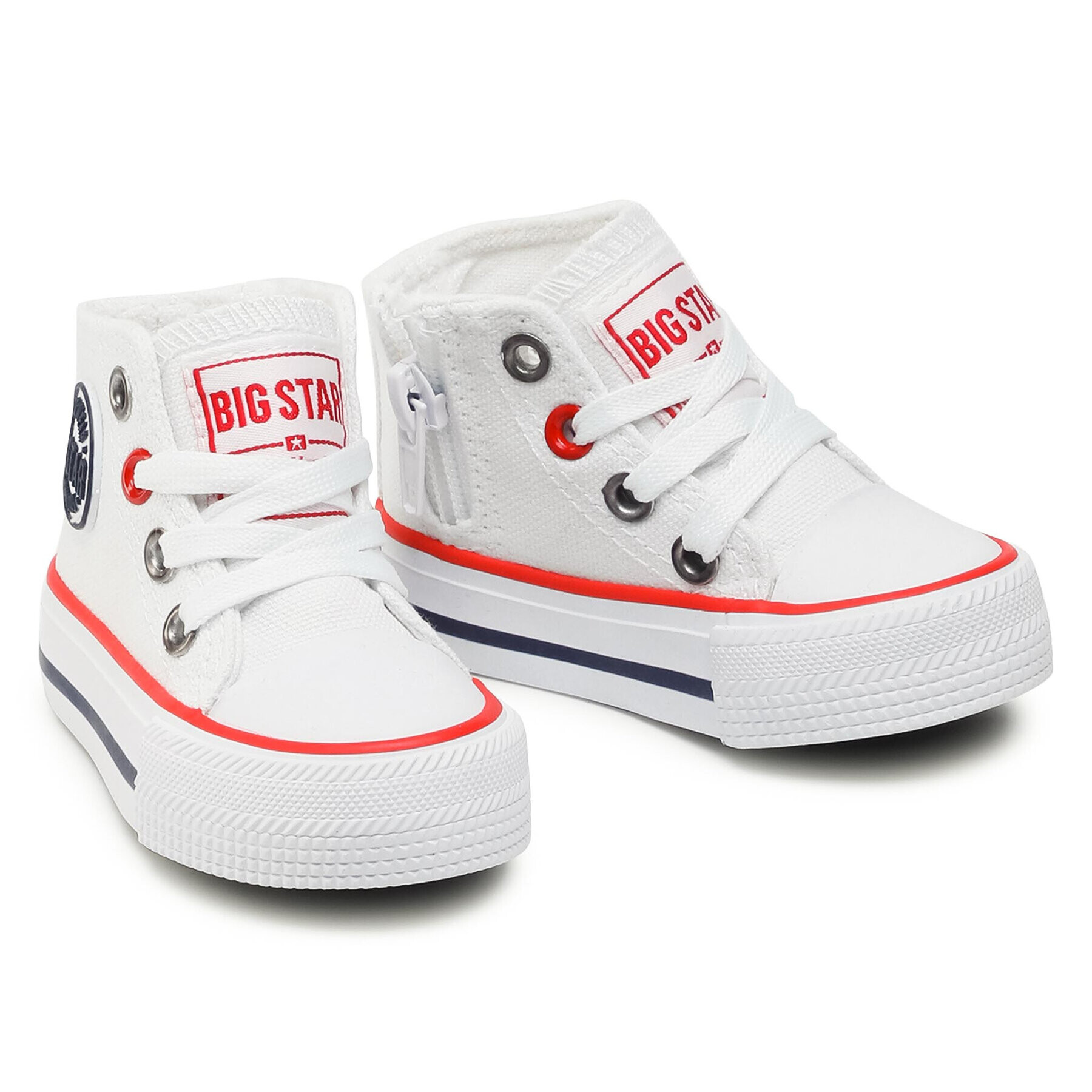 Big Star Shoes Кецове HH374187 Бял - Pepit.bg
