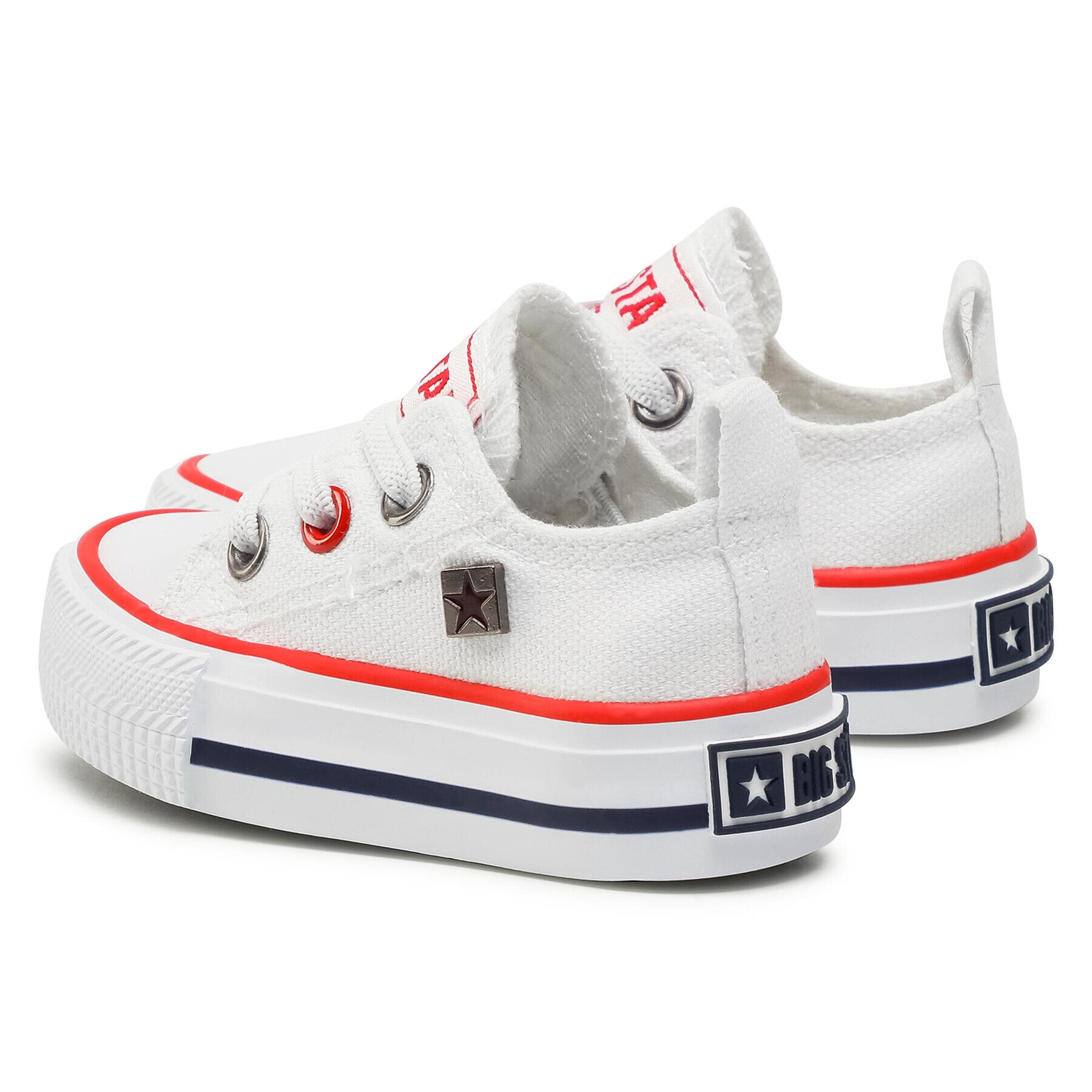 Big Star Shoes Кецове HH374193 Бял - Pepit.bg