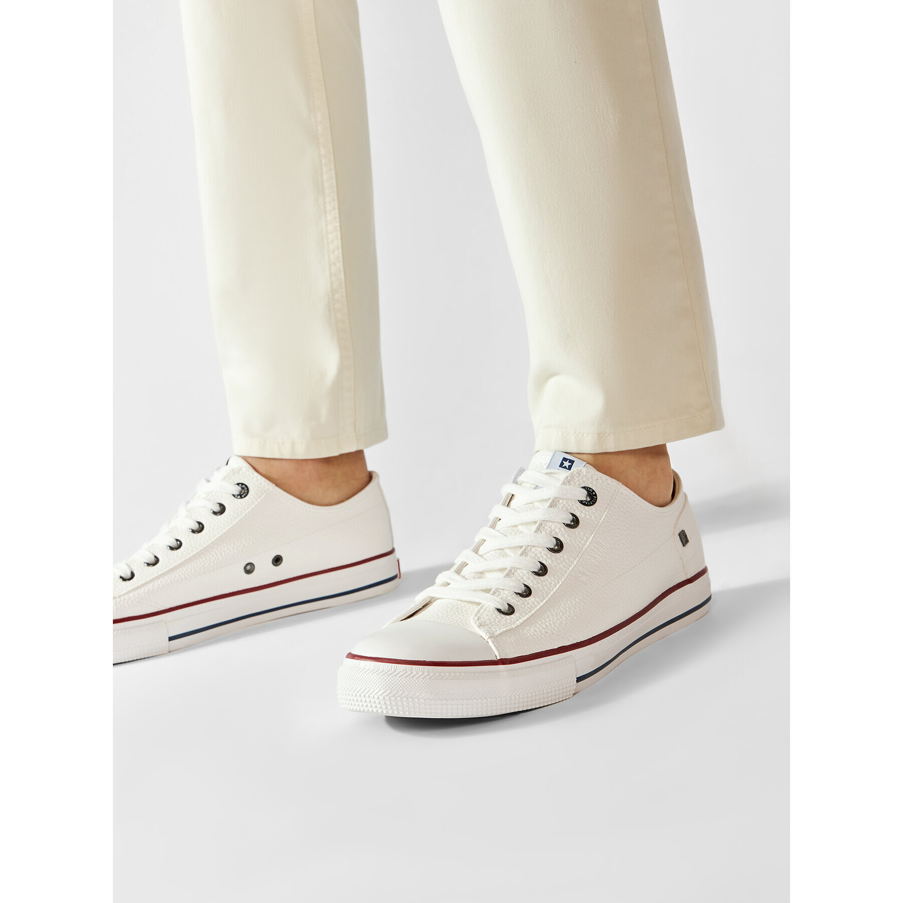 Big Star Shoes Кецове II174001 Бял - Pepit.bg