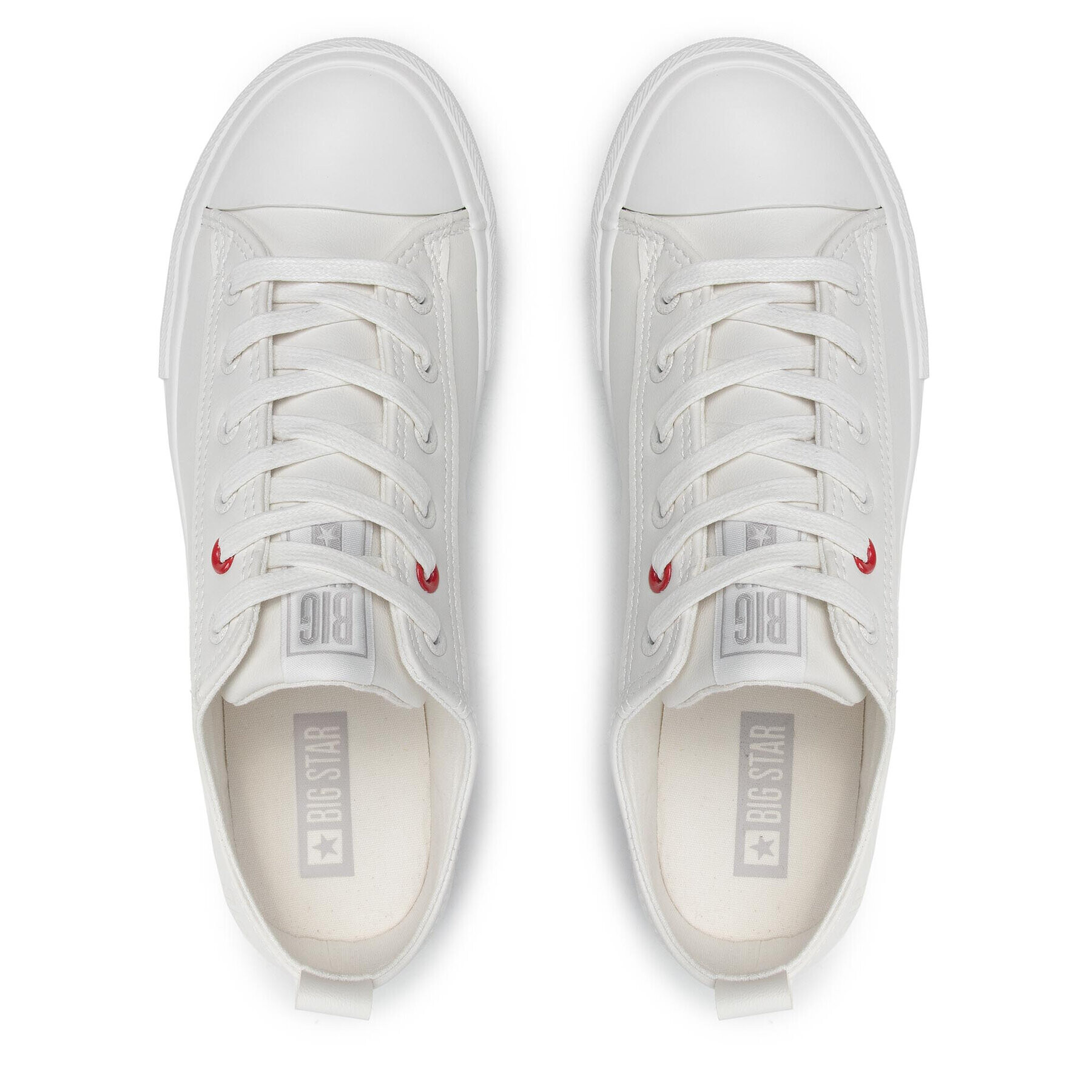 Big Star Shoes Кецове JJ174006 Бял - Pepit.bg