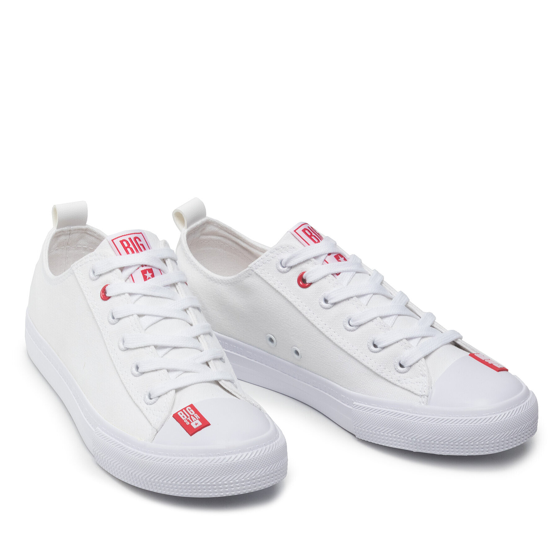 Big Star Shoes Кецове JJ174013 Бял - Pepit.bg