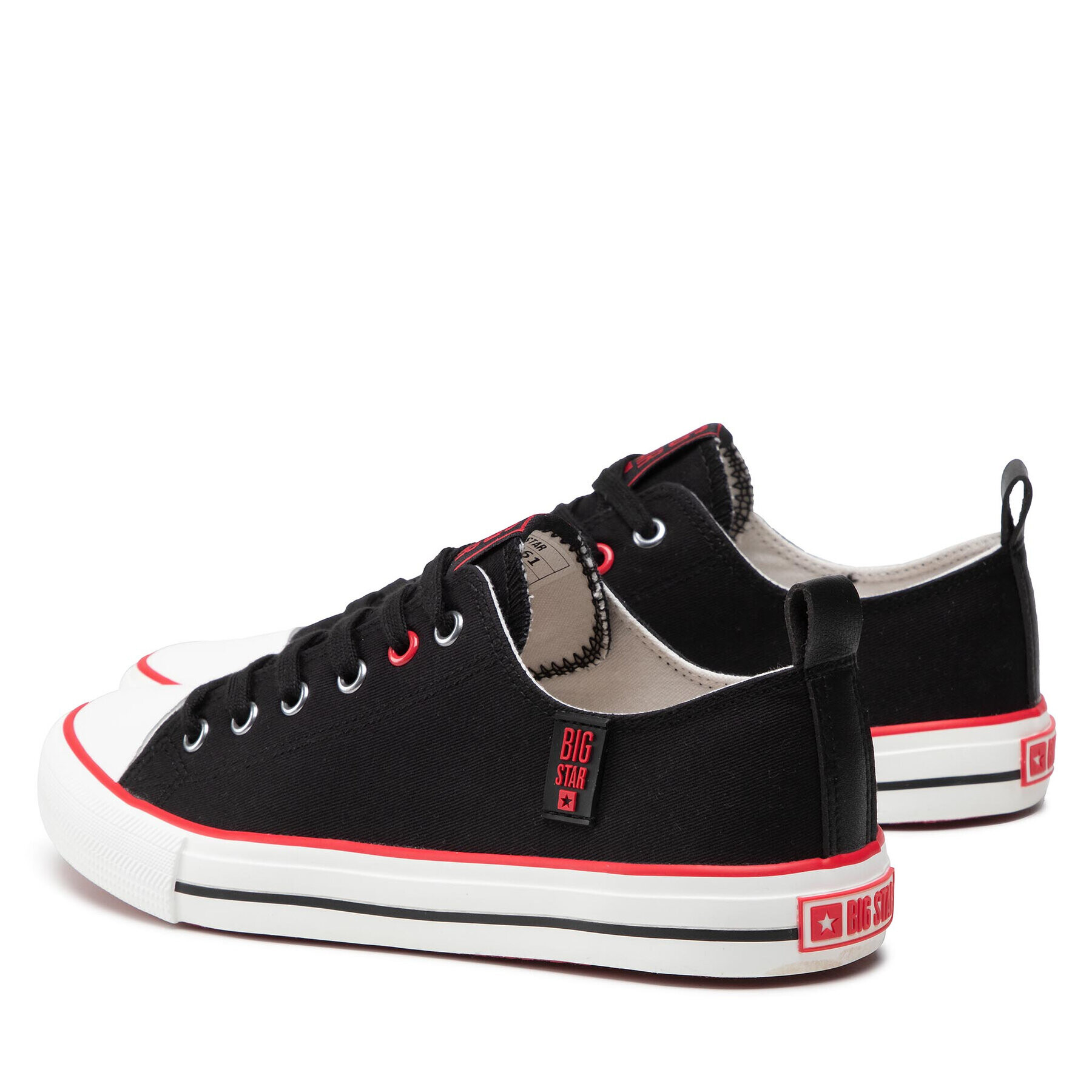 Big Star Shoes Кецове JJ174061 Черен - Pepit.bg
