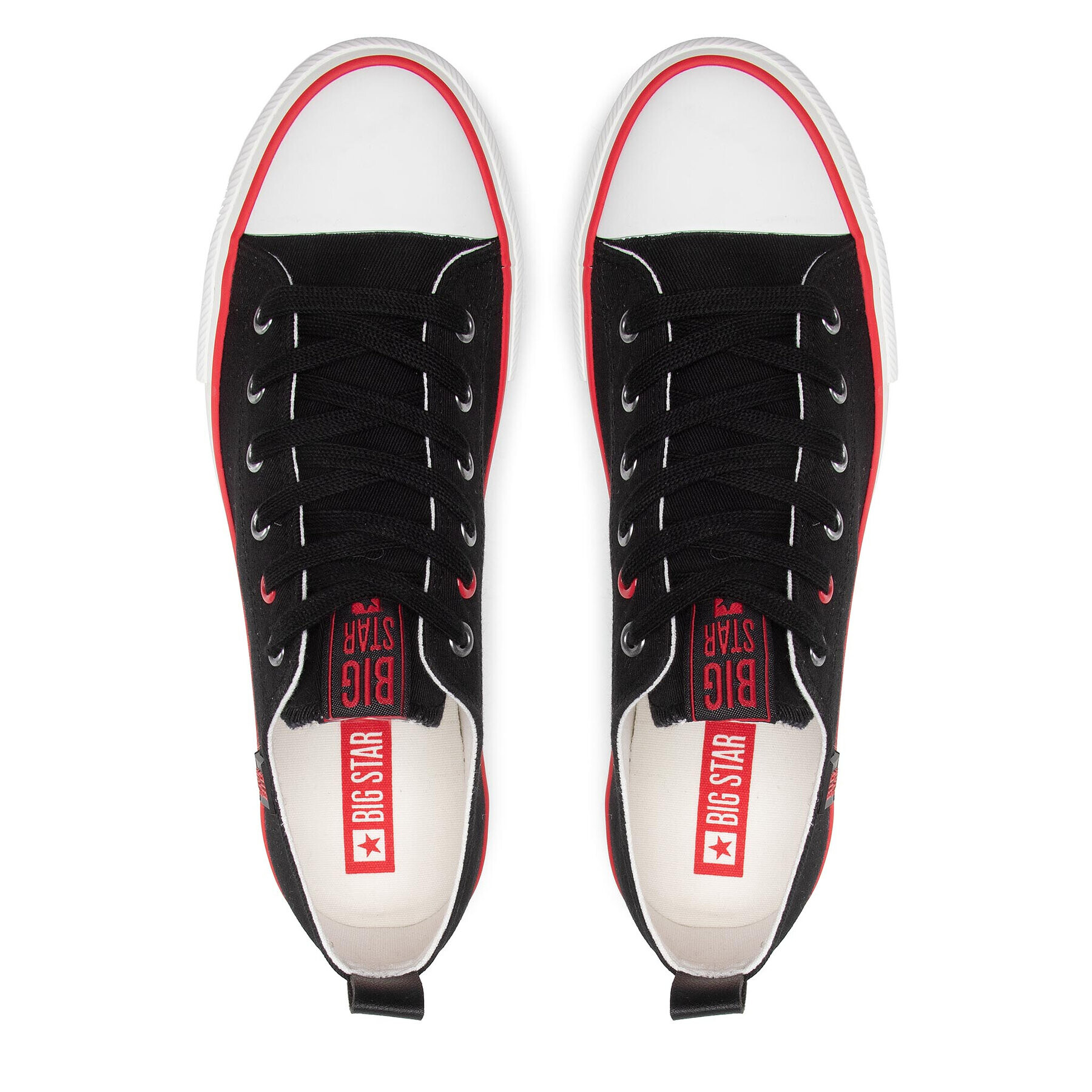 Big Star Shoes Кецове JJ174061 Черен - Pepit.bg