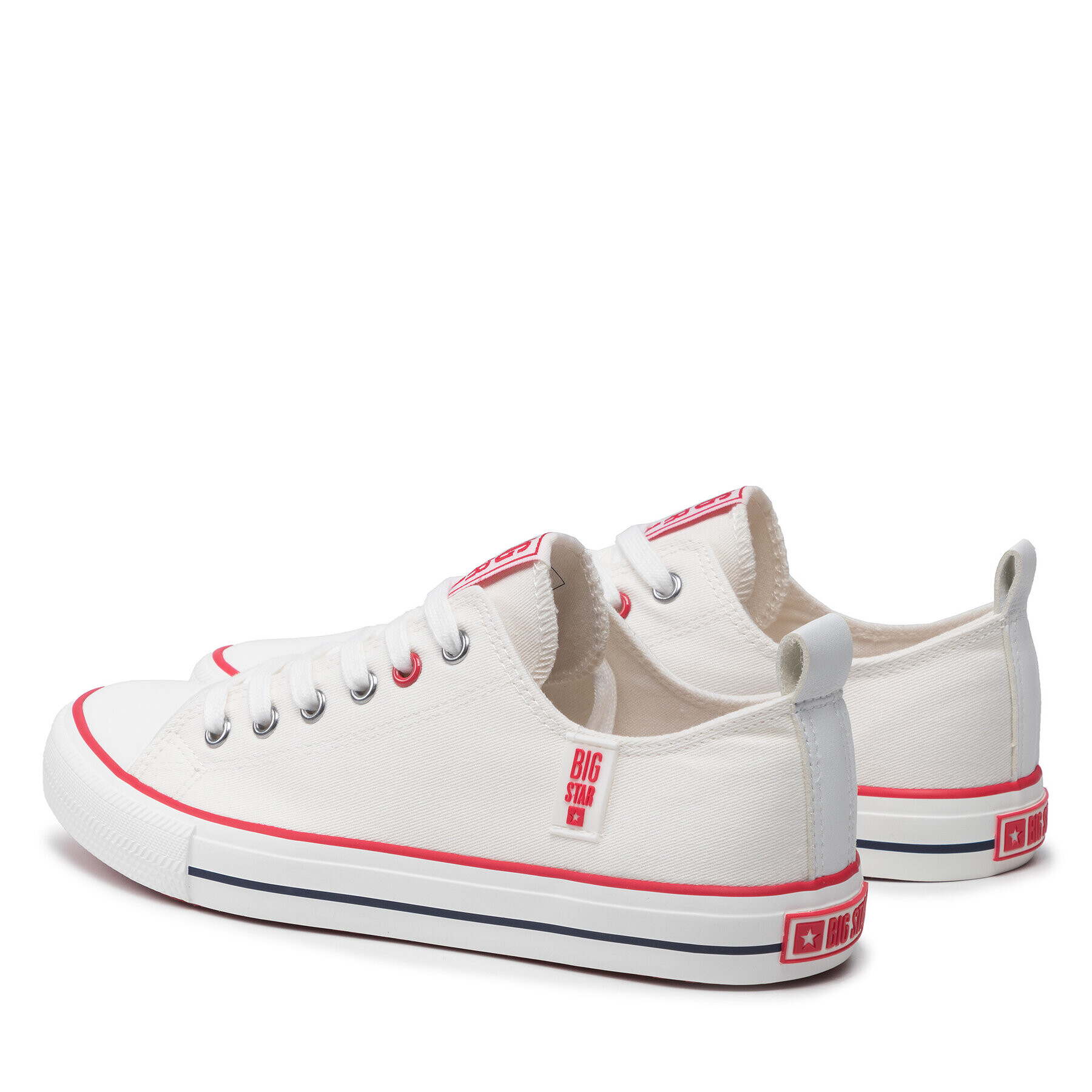 Big Star Shoes Кецове JJ174062 Бял - Pepit.bg