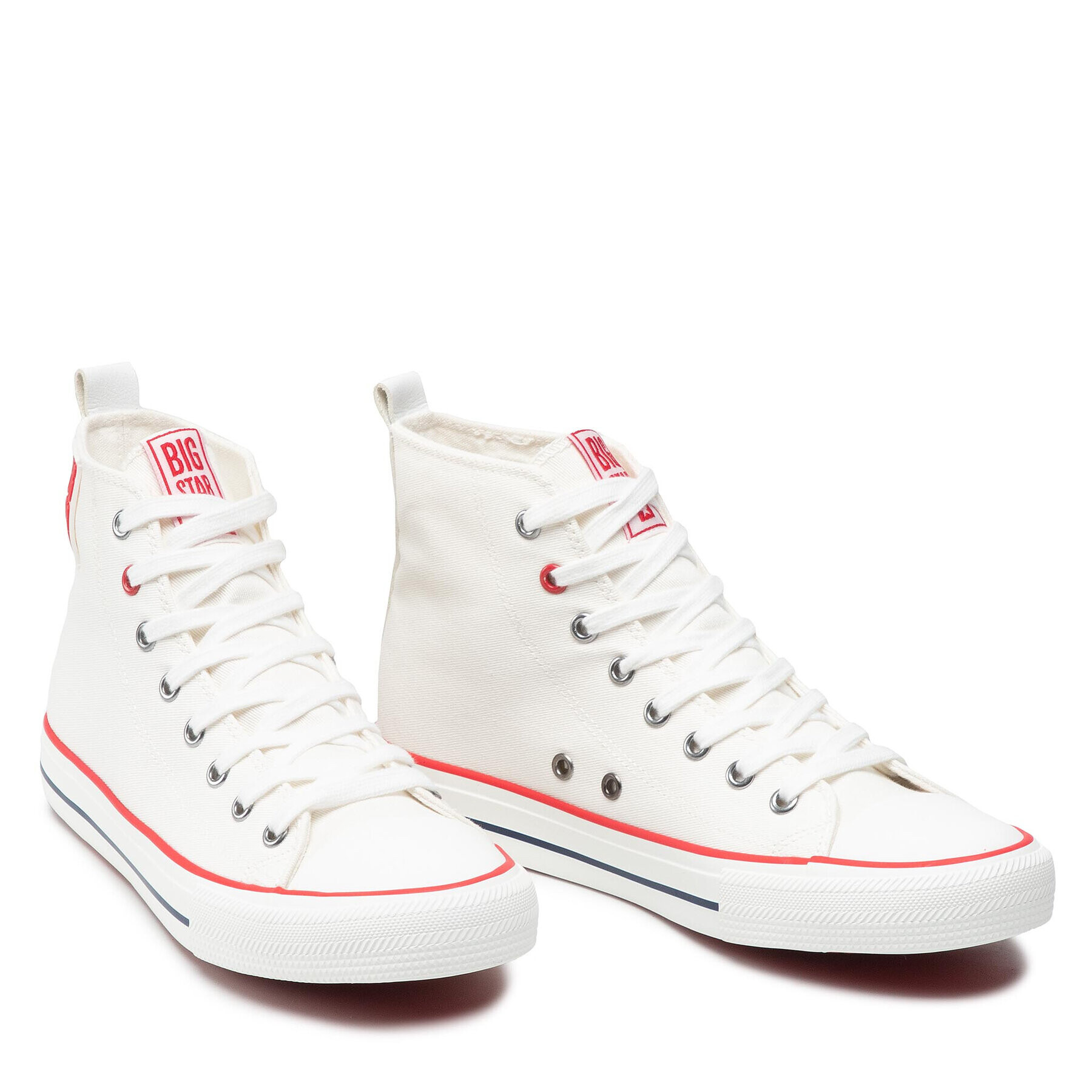 Big Star Shoes Кецове JJ174066 Бял - Pepit.bg