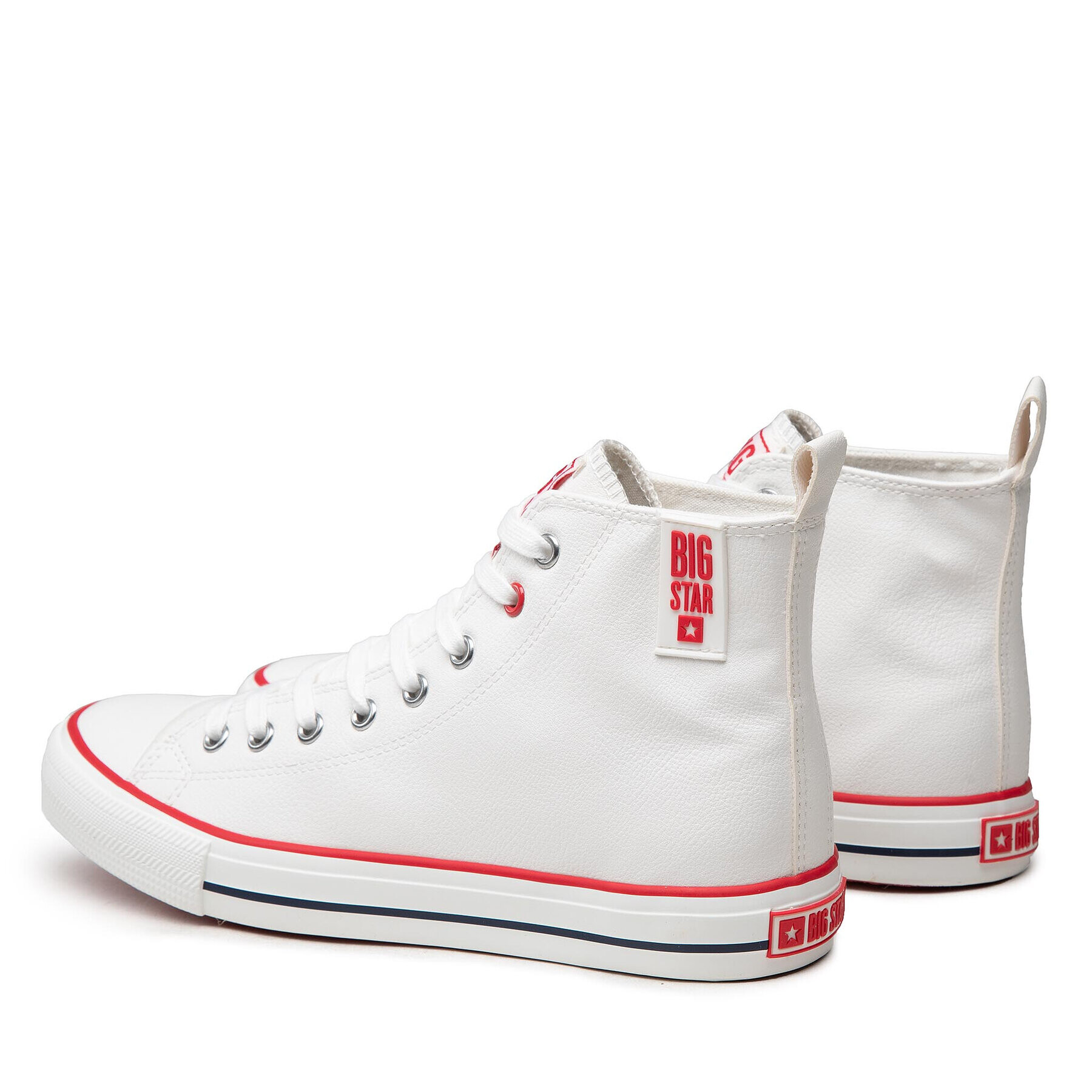 Big Star Shoes Кецове JJ174071 Бял - Pepit.bg