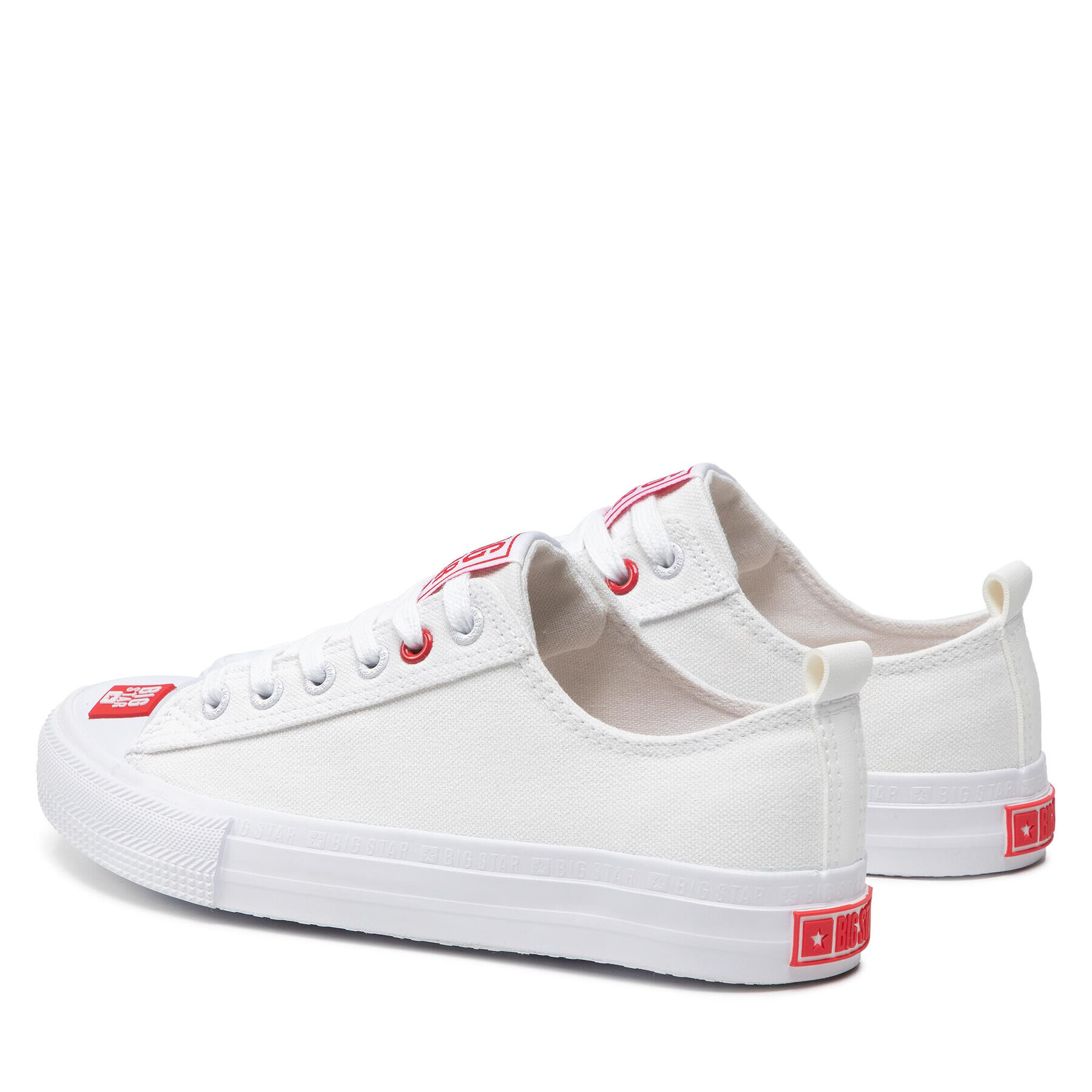 Big Star Shoes Кецове JJ274015 Бял - Pepit.bg