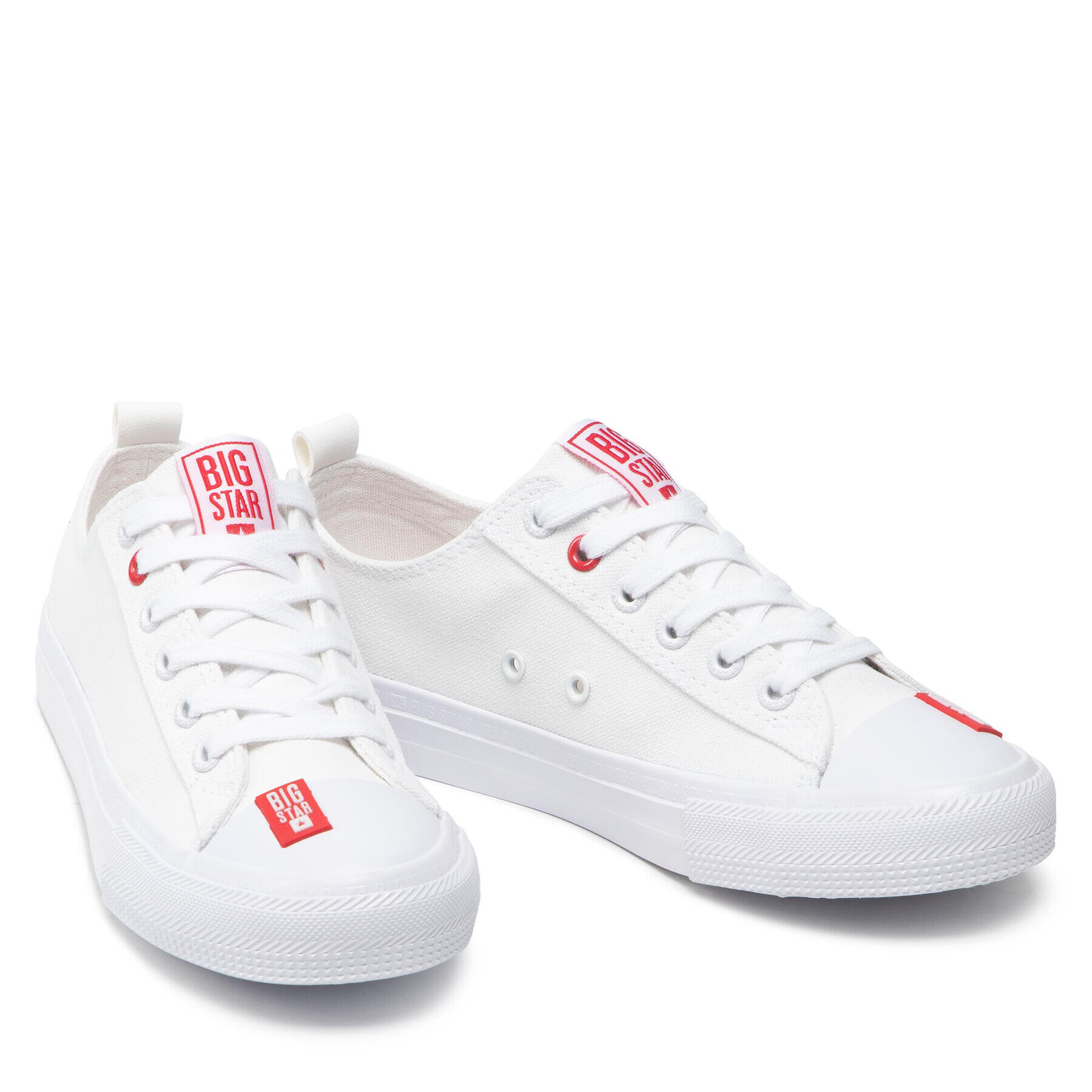 Big Star Shoes Кецове JJ274015 Бял - Pepit.bg