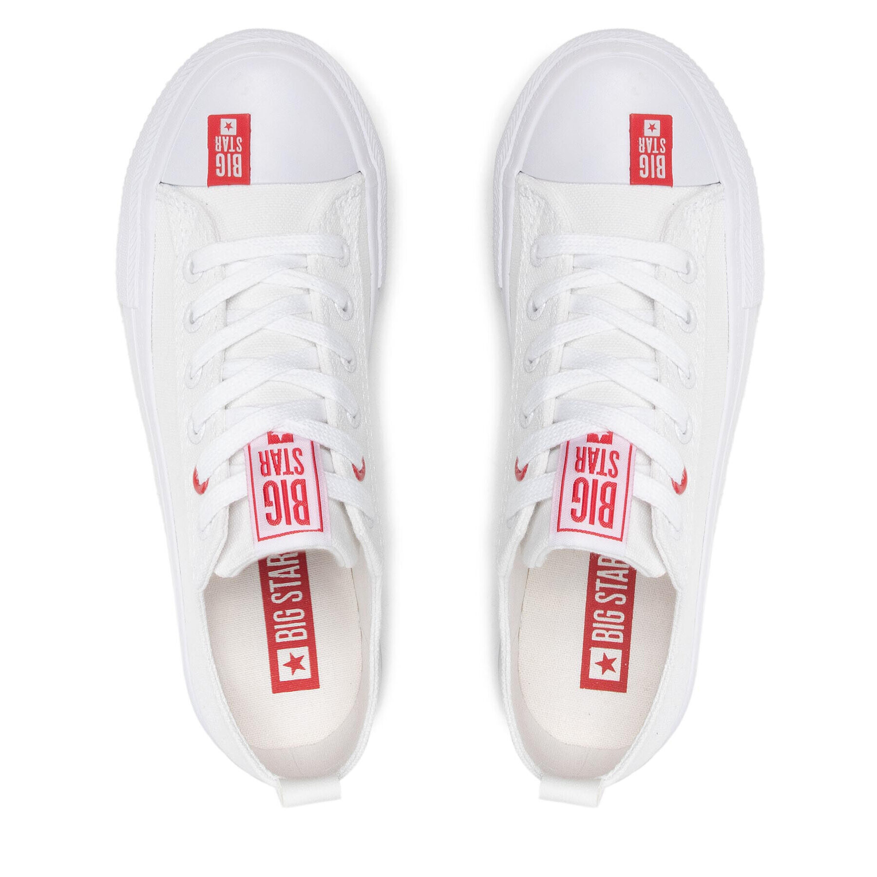 Big Star Shoes Кецове JJ274015 Бял - Pepit.bg