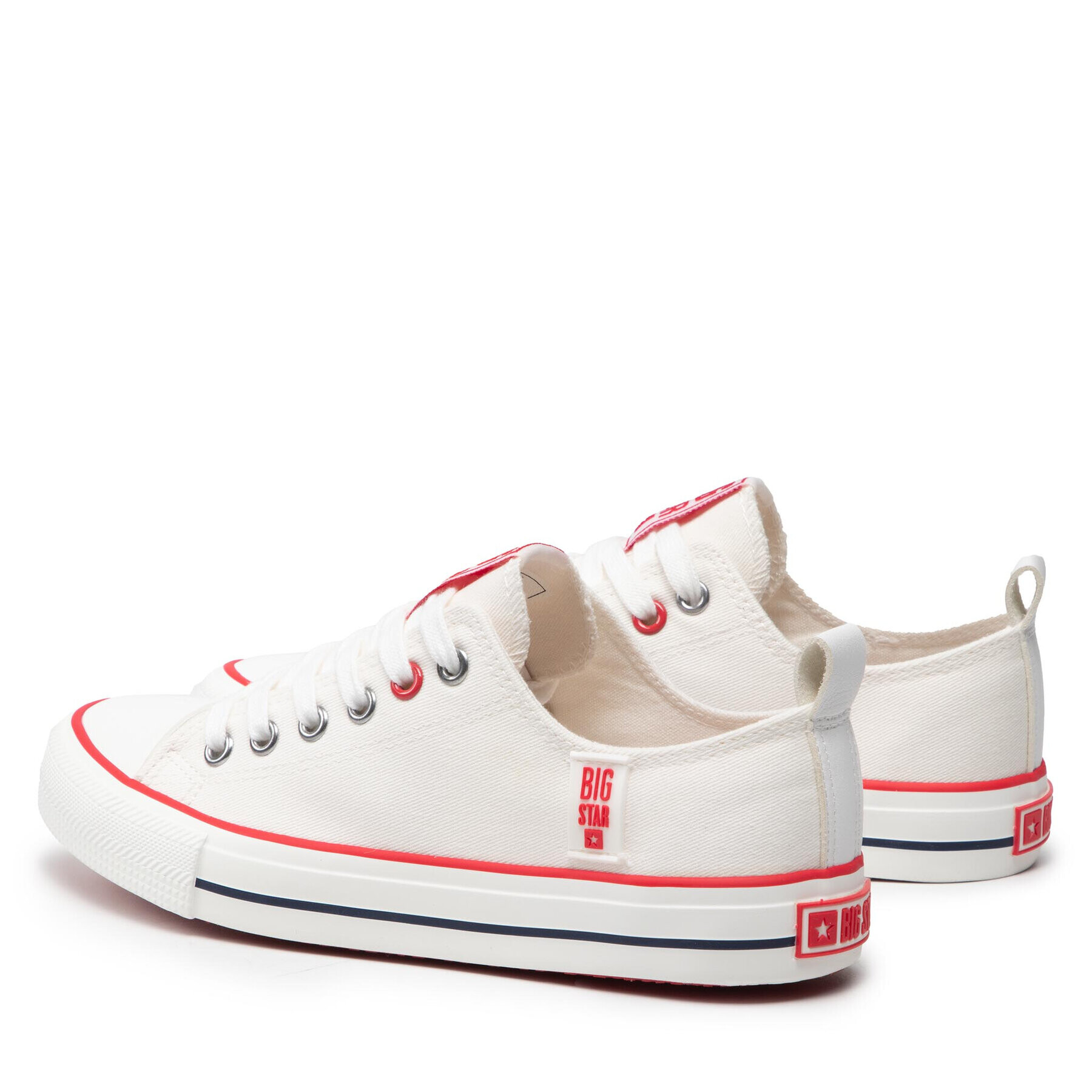 Big Star Shoes Кецове JJ274123 Бял - Pepit.bg