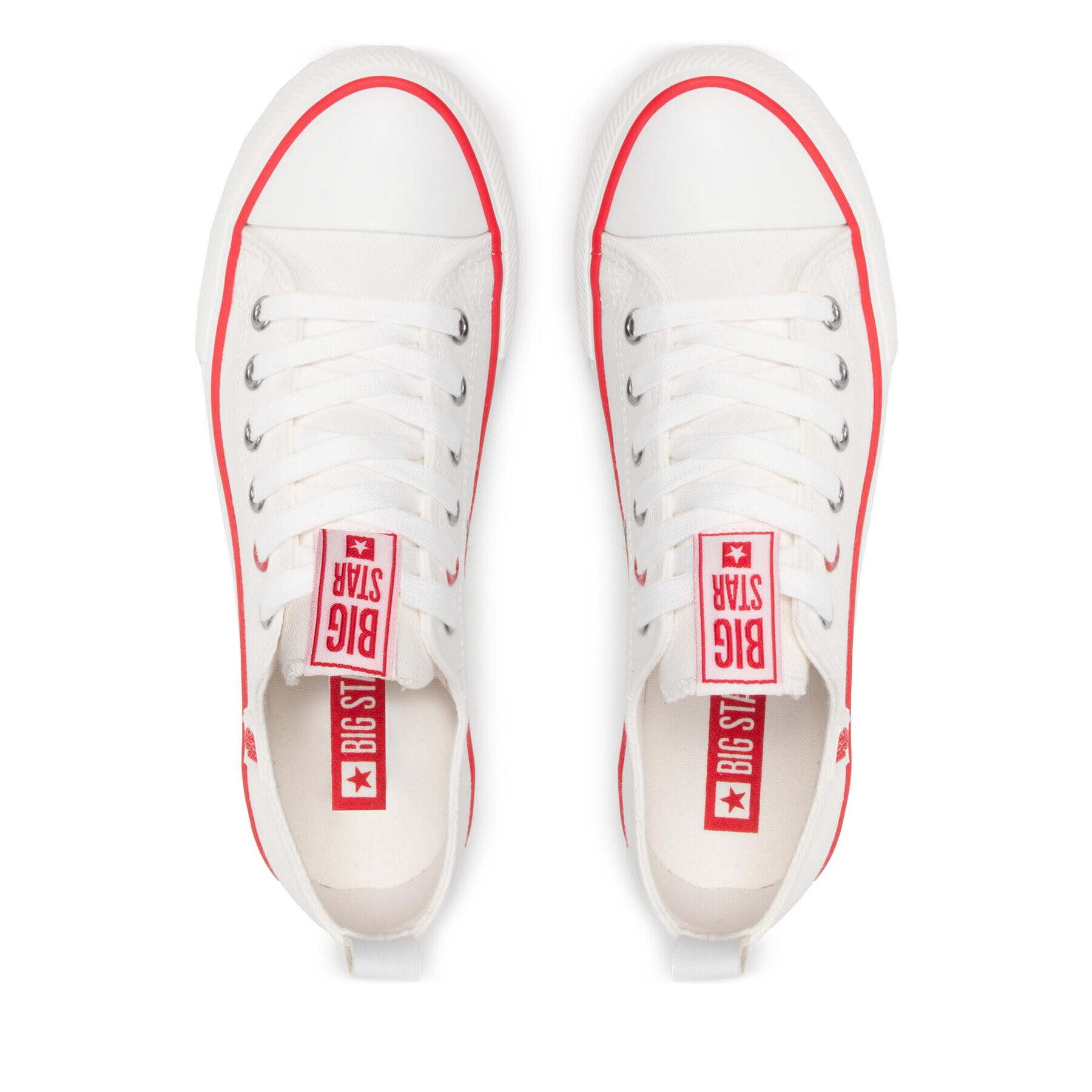 Big Star Shoes Кецове JJ274123 Бял - Pepit.bg