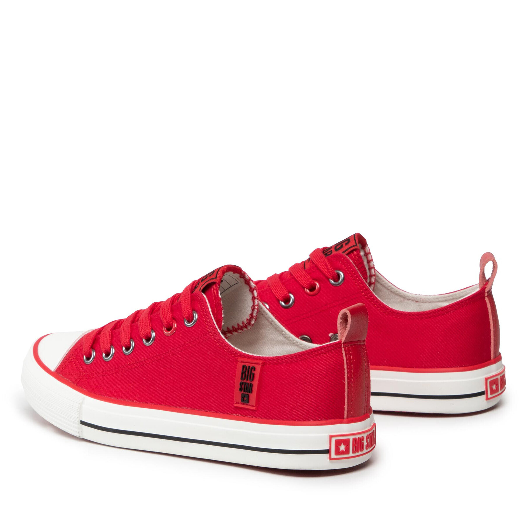 Big Star Shoes Кецове JJ274124 Червен - Pepit.bg