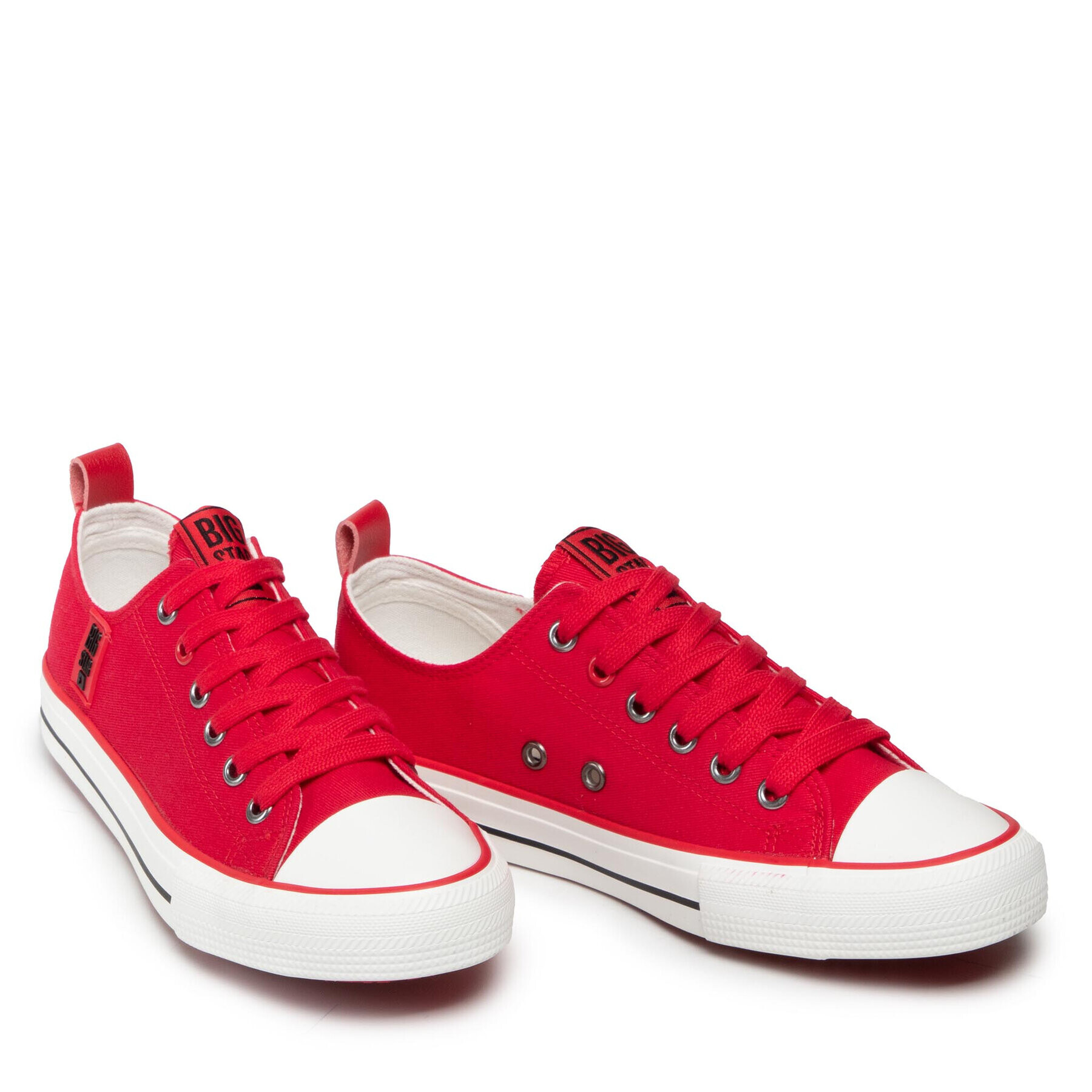 Big Star Shoes Кецове JJ274124 Червен - Pepit.bg