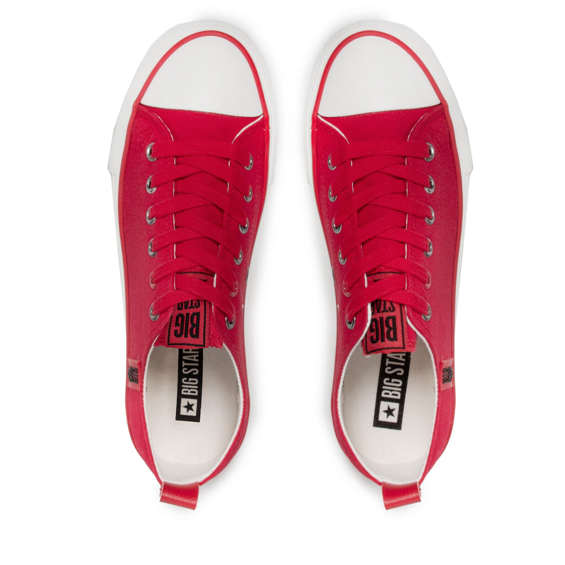 Big Star Shoes Кецове JJ274124 Червен - Pepit.bg