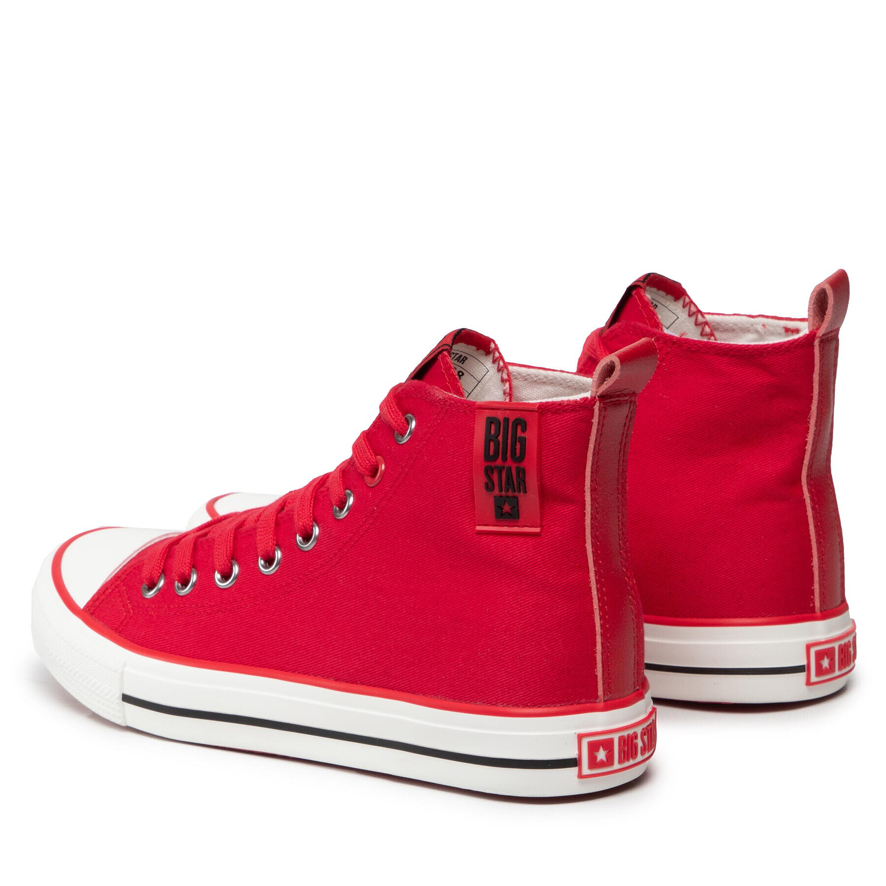Big Star Shoes Кецове JJ274128 Червен - Pepit.bg