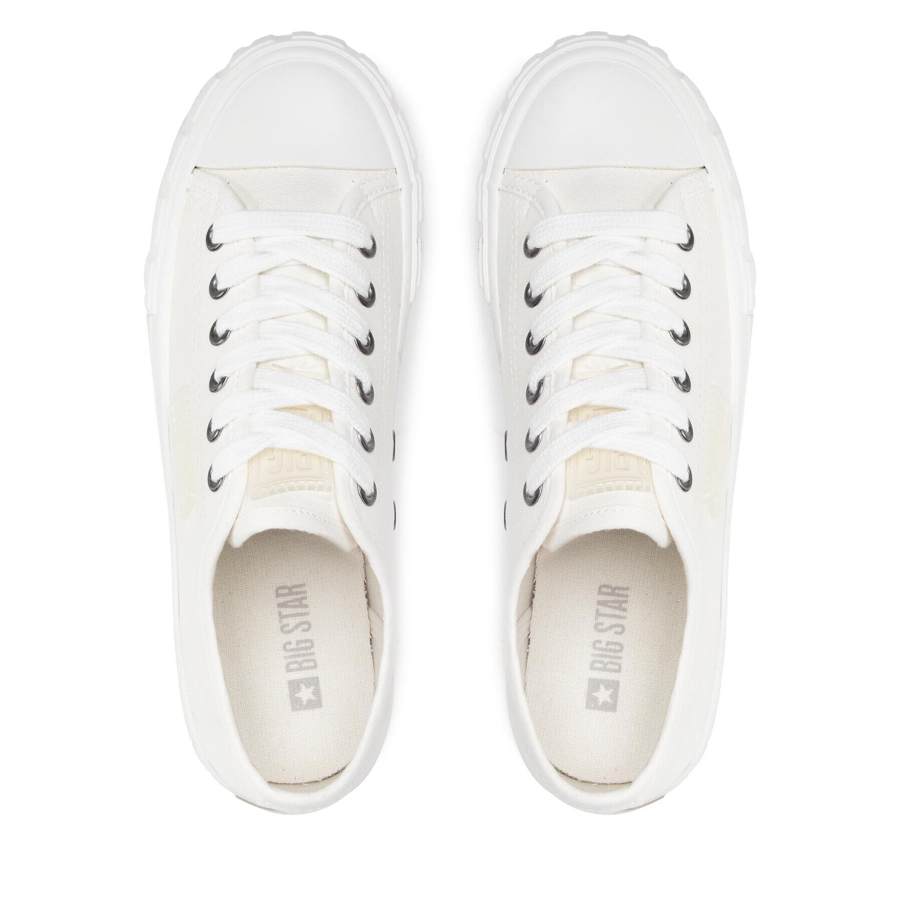 Big Star Shoes Кецове JJ274493 Бял - Pepit.bg