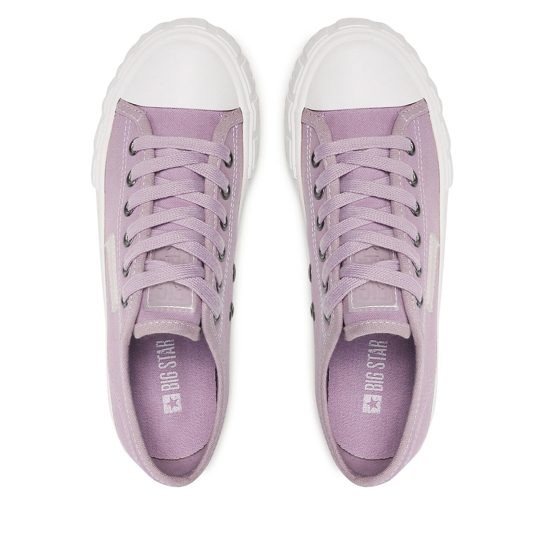 Big Star Shoes Кецове JJ274496 Виолетов - Pepit.bg