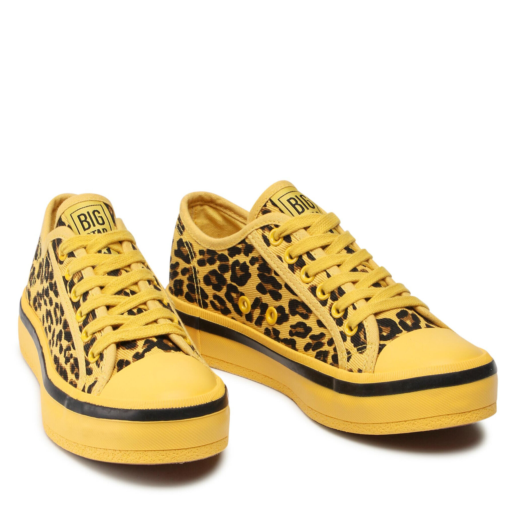 Big Star Shoes Кецове JJ274616 Жълт - Pepit.bg