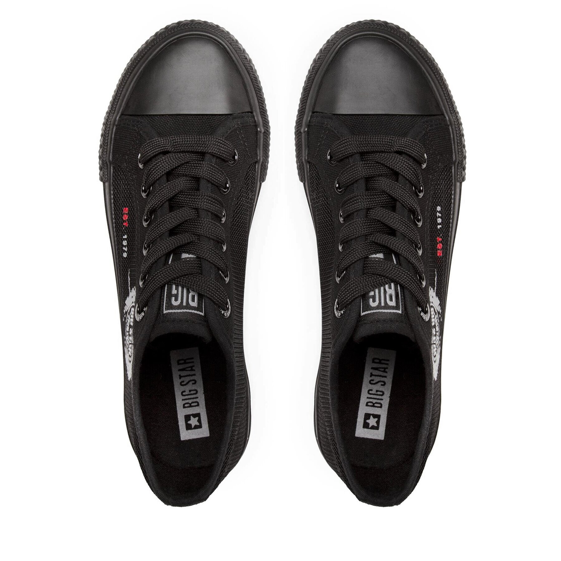 Big Star Shoes Кецове JJ274A256 Черен - Pepit.bg